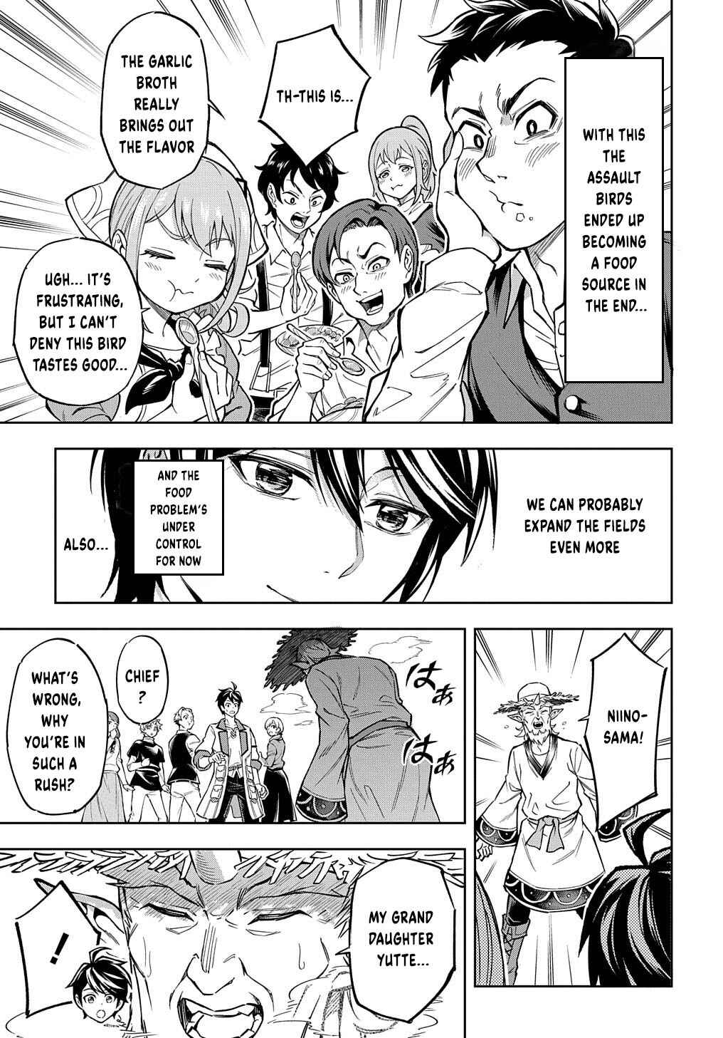 Page 24 Chapter 15 Meikyuu Teikoku no Tsukurikata - Renseijutsushi wa Mazu Risou no Mura wo Kaitaku Shimasu