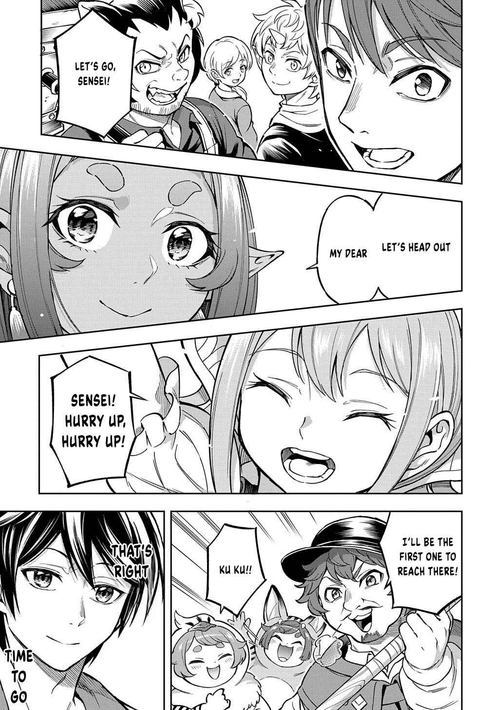 Page 30 Chapter 15 Meikyuu Teikoku no Tsukurikata - Renseijutsushi wa Mazu Risou no Mura wo Kaitaku Shimasu