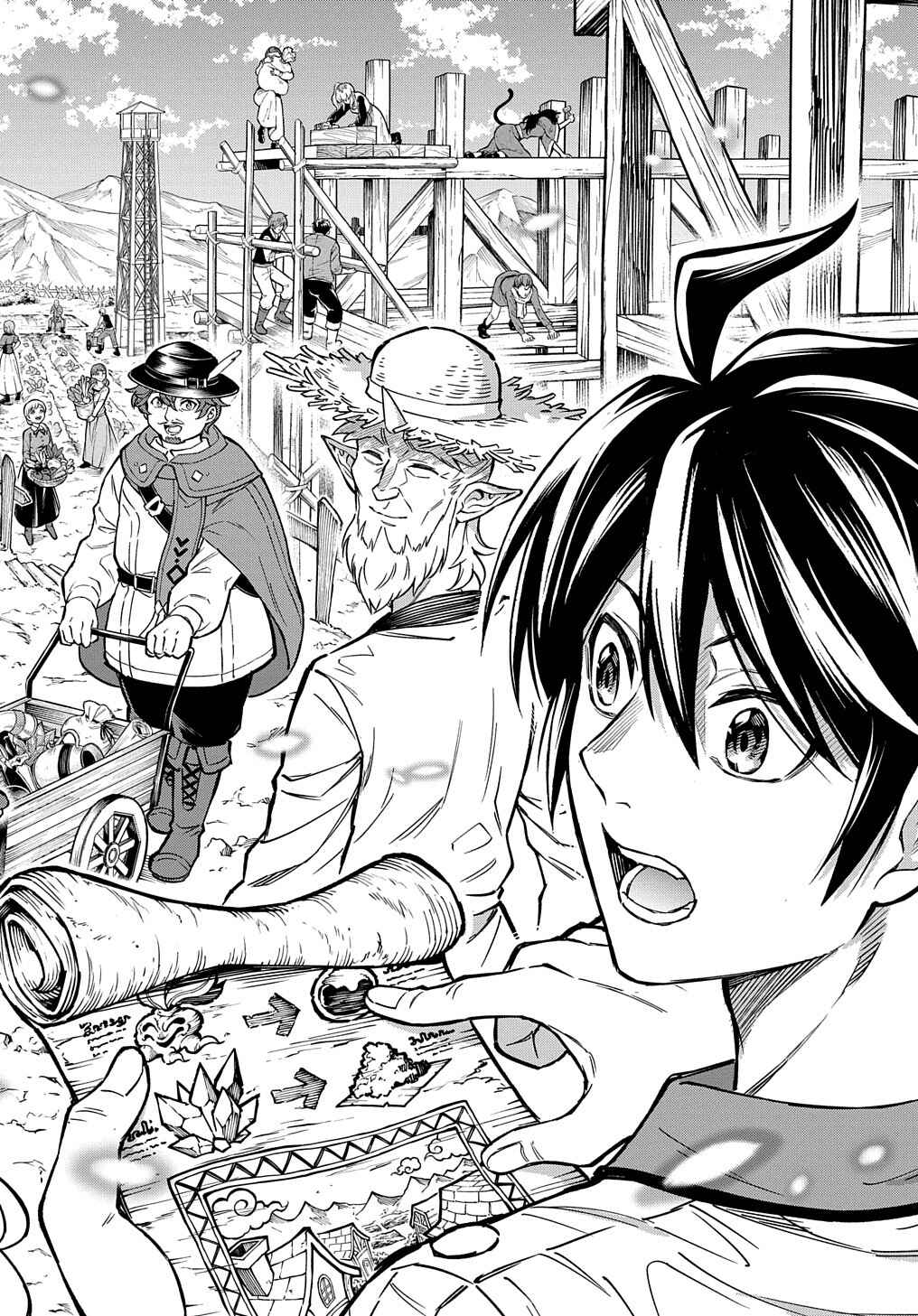 Page 33 Chapter 15 Meikyuu Teikoku no Tsukurikata - Renseijutsushi wa Mazu Risou no Mura wo Kaitaku Shimasu
