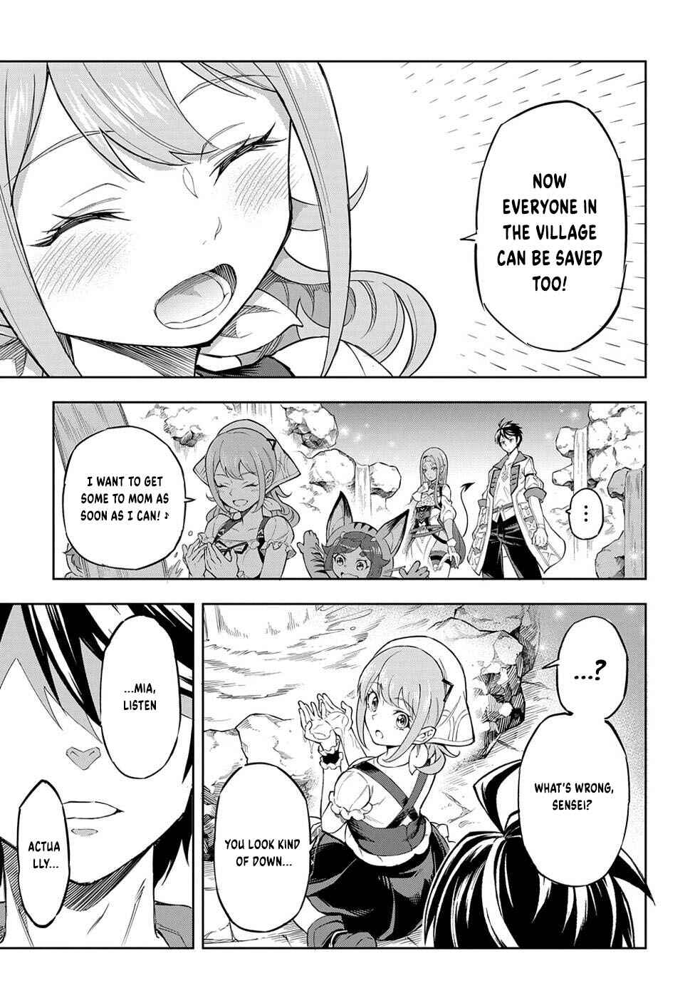 Page 12 Chapter 7 Meikyuu Teikoku no Tsukurikata - Renseijutsushi wa Mazu Risou no Mura wo Kaitaku Shimasu