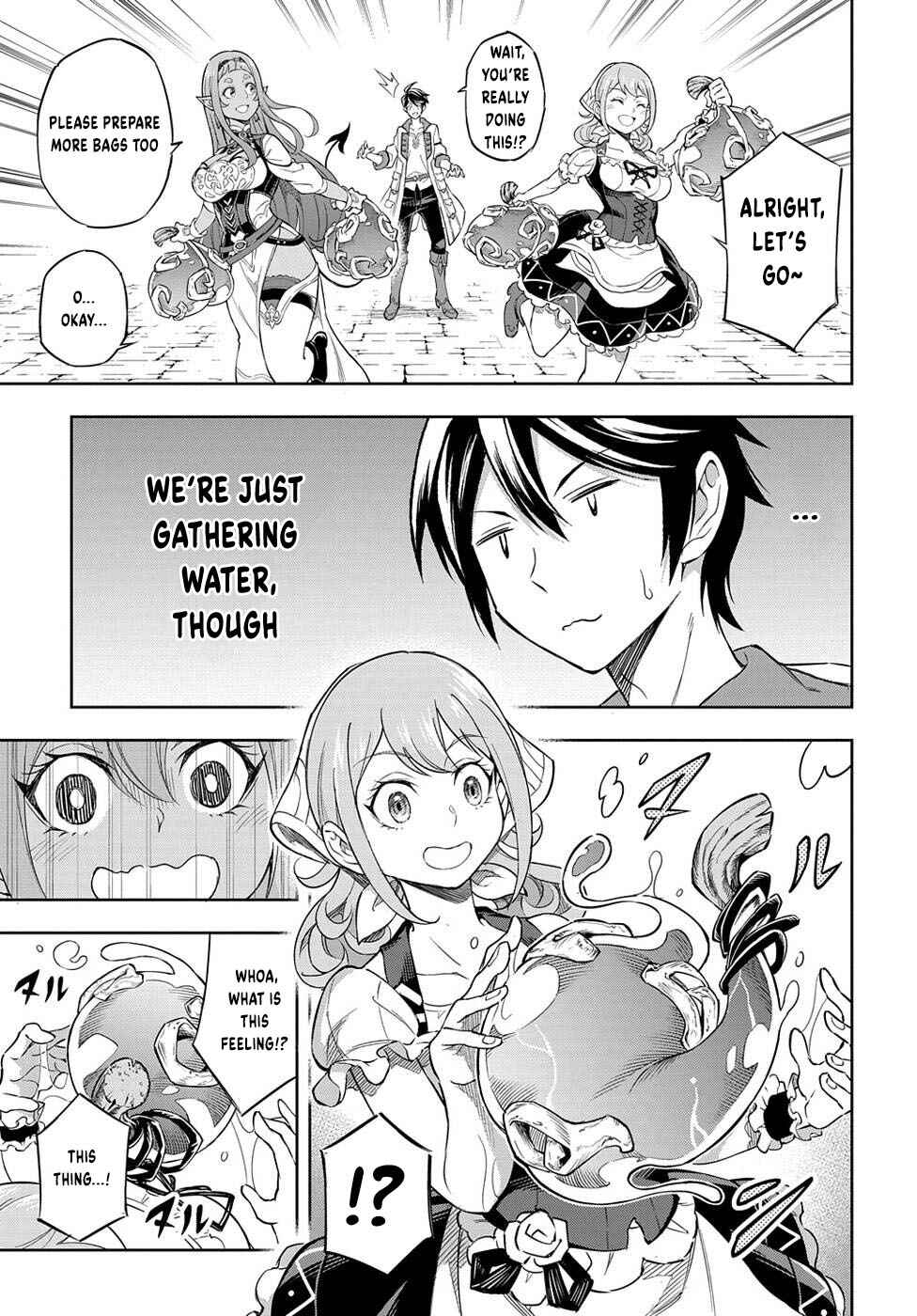 Page 24 Chapter 7 Meikyuu Teikoku no Tsukurikata - Renseijutsushi wa Mazu Risou no Mura wo Kaitaku Shimasu