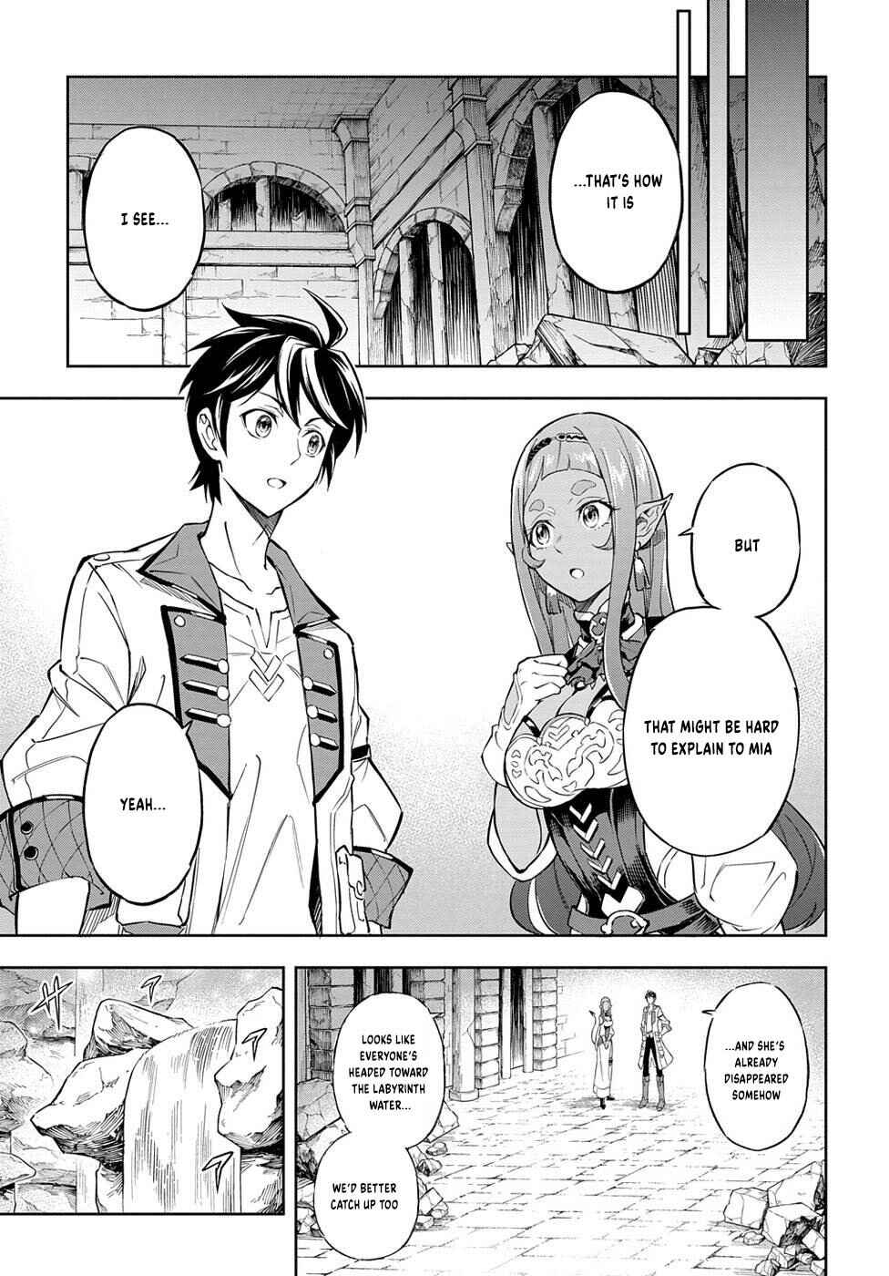 Page 8 Chapter 7 Meikyuu Teikoku no Tsukurikata - Renseijutsushi wa Mazu Risou no Mura wo Kaitaku Shimasu