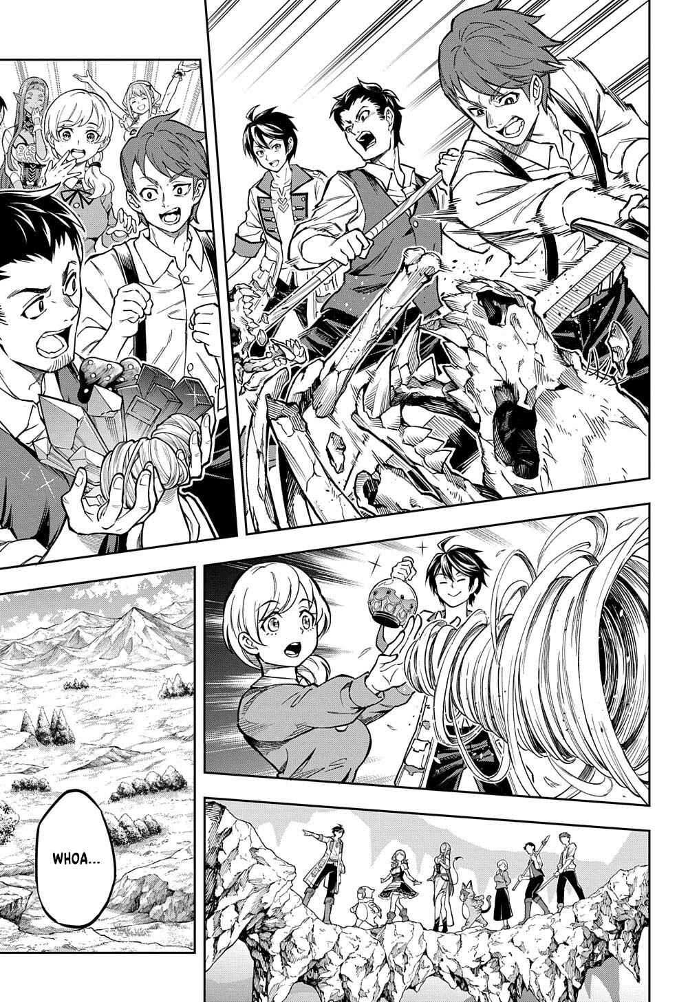 Page 10 Chapter 13 Meikyuu Teikoku no Tsukurikata - Renseijutsushi wa Mazu Risou no Mura wo Kaitaku Shimasu