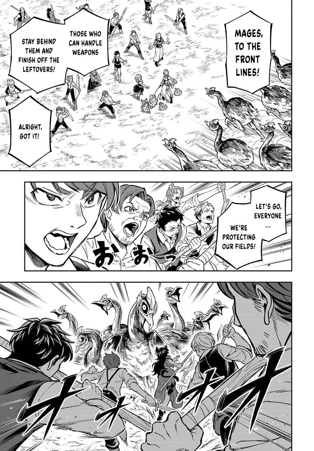Page 28 Chapter 13 Meikyuu Teikoku no Tsukurikata - Renseijutsushi wa Mazu Risou no Mura wo Kaitaku Shimasu