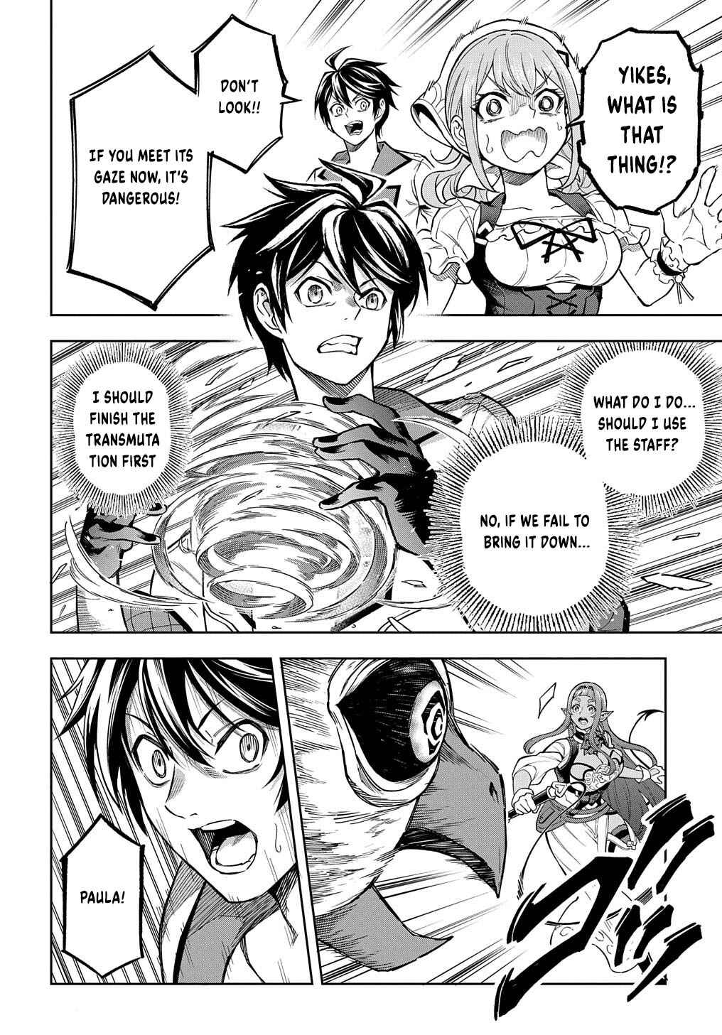 Page 33 Chapter 13 Meikyuu Teikoku no Tsukurikata - Renseijutsushi wa Mazu Risou no Mura wo Kaitaku Shimasu
