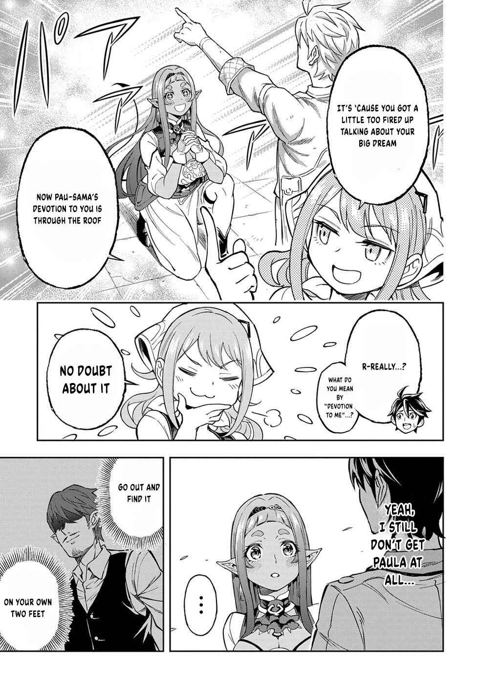 Page 14 Chapter 10 Meikyuu Teikoku no Tsukurikata - Renseijutsushi wa Mazu Risou no Mura wo Kaitaku Shimasu