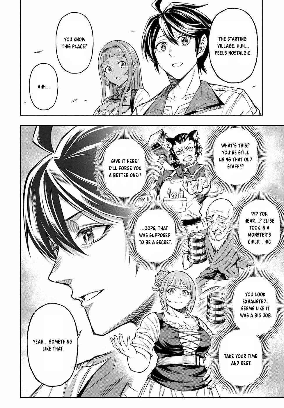 Page 13 Chapter 3 Meikyuu Teikoku no Tsukurikata - Renseijutsushi wa Mazu Risou no Mura wo Kaitaku Shimasu