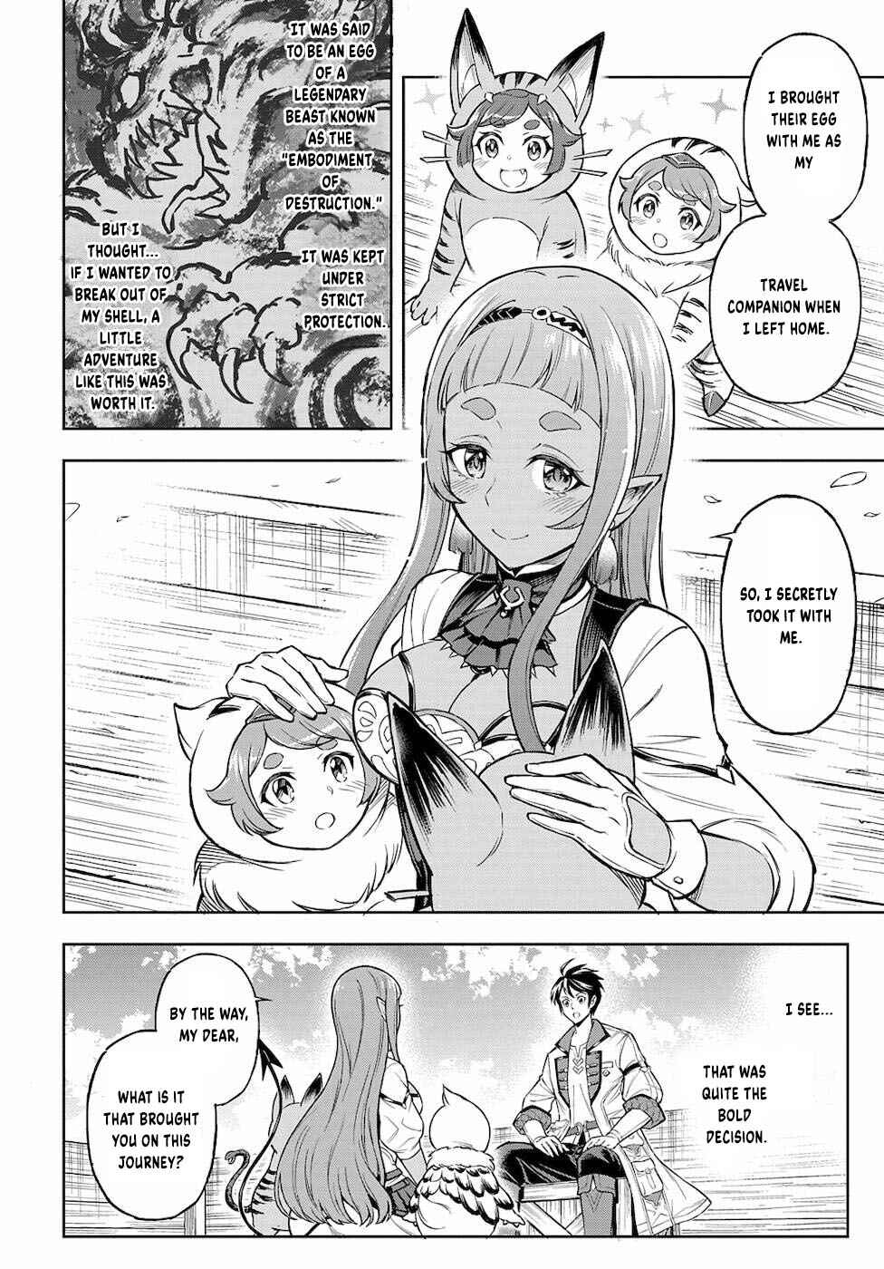 Page 7 Chapter 3 Meikyuu Teikoku no Tsukurikata - Renseijutsushi wa Mazu Risou no Mura wo Kaitaku Shimasu
