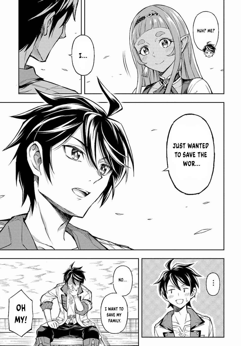 Page 8 Chapter 3 Meikyuu Teikoku no Tsukurikata - Renseijutsushi wa Mazu Risou no Mura wo Kaitaku Shimasu