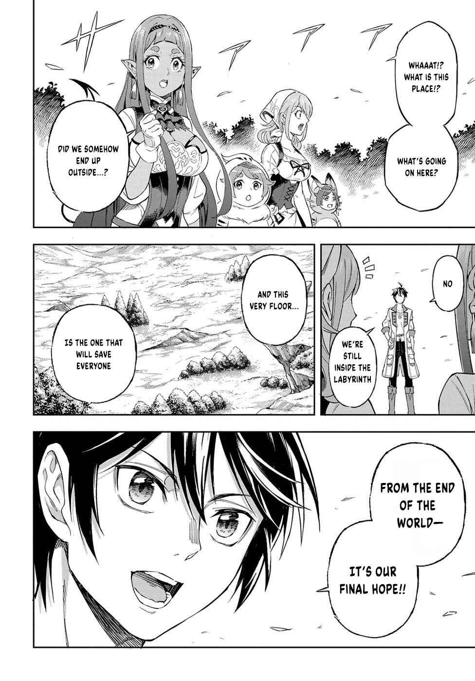 Page 35 Chapter 9 Meikyuu Teikoku no Tsukurikata - Renseijutsushi wa Mazu Risou no Mura wo Kaitaku Shimasu