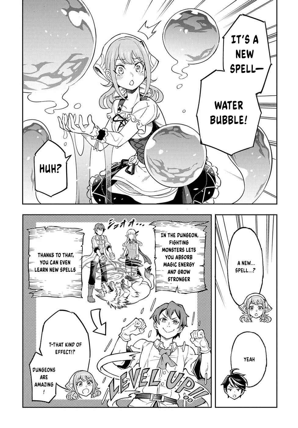 Page 4 Chapter 9 Meikyuu Teikoku no Tsukurikata - Renseijutsushi wa Mazu Risou no Mura wo Kaitaku Shimasu