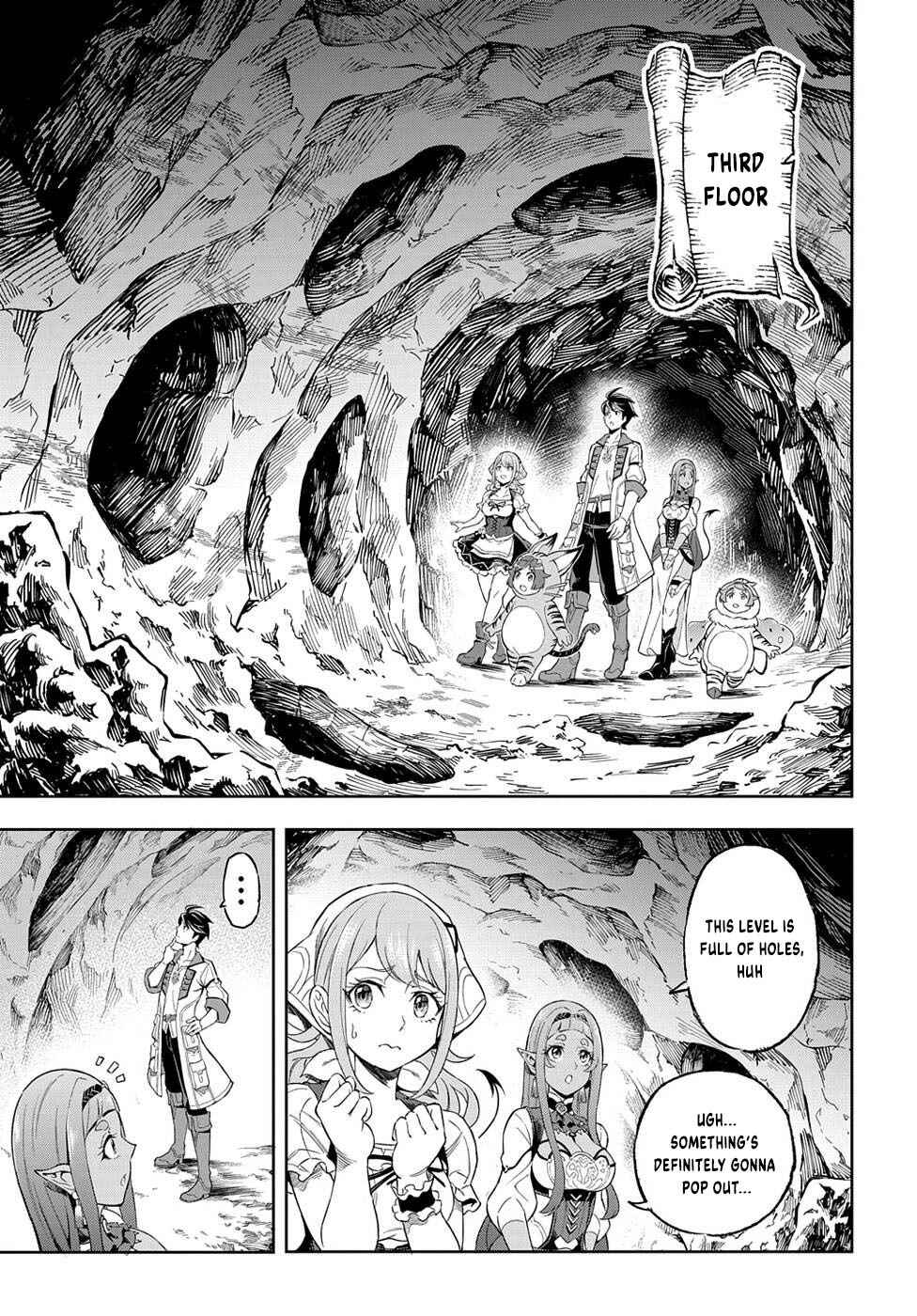 Page 6 Chapter 9 Meikyuu Teikoku no Tsukurikata - Renseijutsushi wa Mazu Risou no Mura wo Kaitaku Shimasu