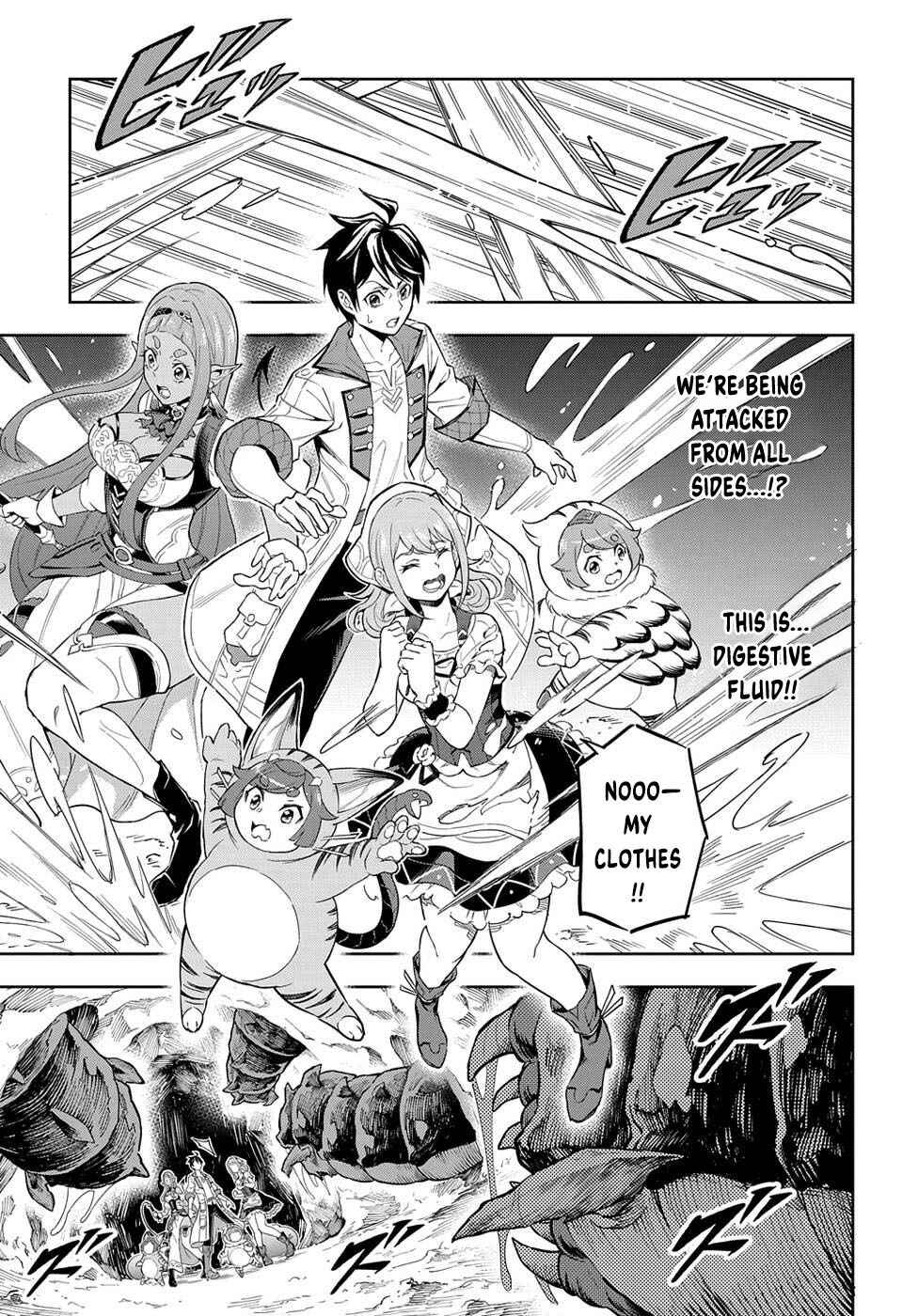 Page 8 Chapter 9 Meikyuu Teikoku no Tsukurikata - Renseijutsushi wa Mazu Risou no Mura wo Kaitaku Shimasu