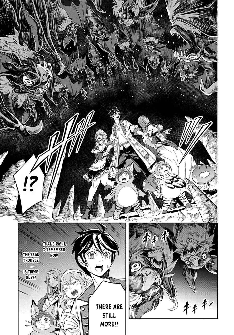 Page 10 Chapter 8 Meikyuu Teikoku no Tsukurikata - Renseijutsushi wa Mazu Risou no Mura wo Kaitaku Shimasu