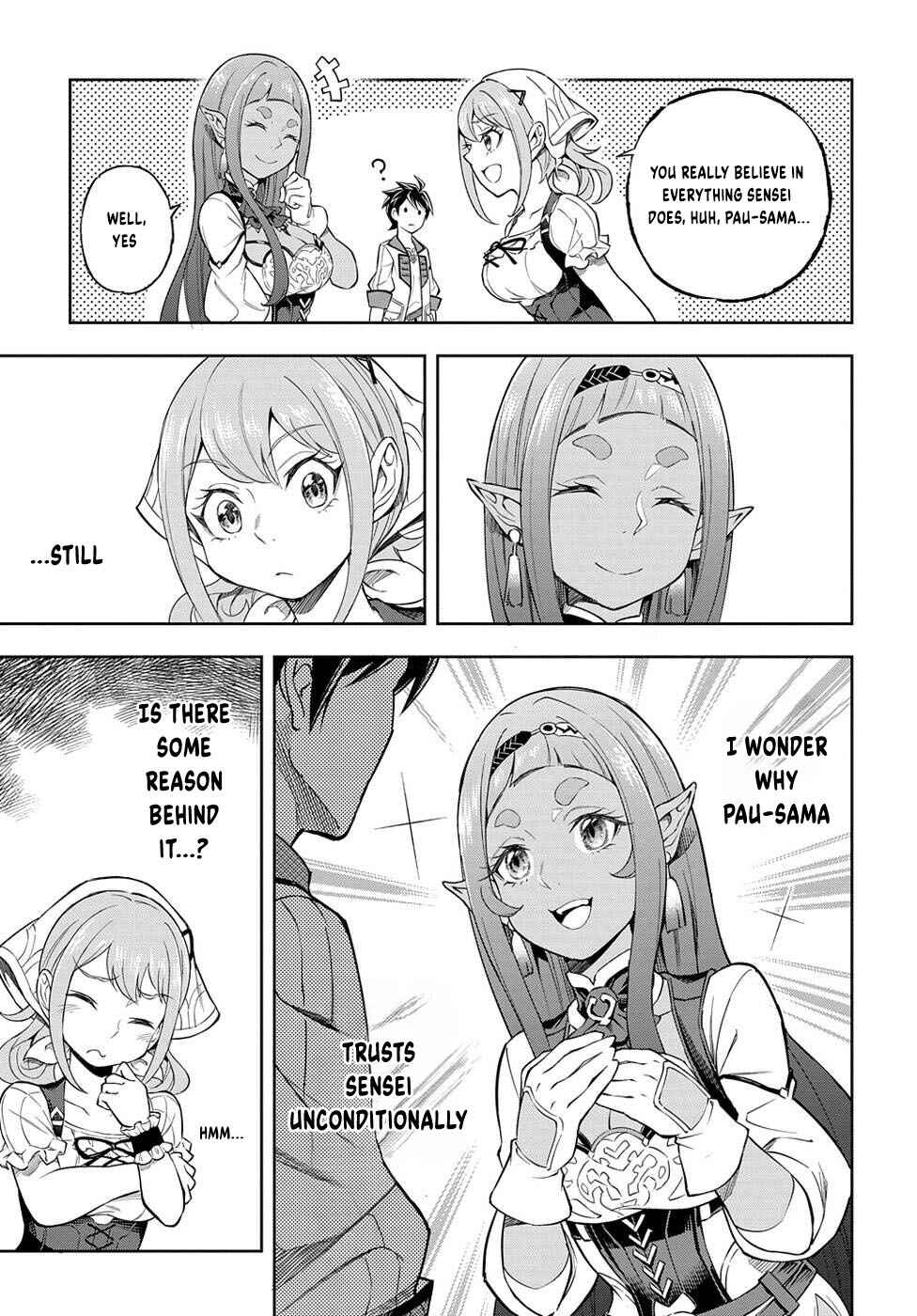 Page 30 Chapter 8 Meikyuu Teikoku no Tsukurikata - Renseijutsushi wa Mazu Risou no Mura wo Kaitaku Shimasu