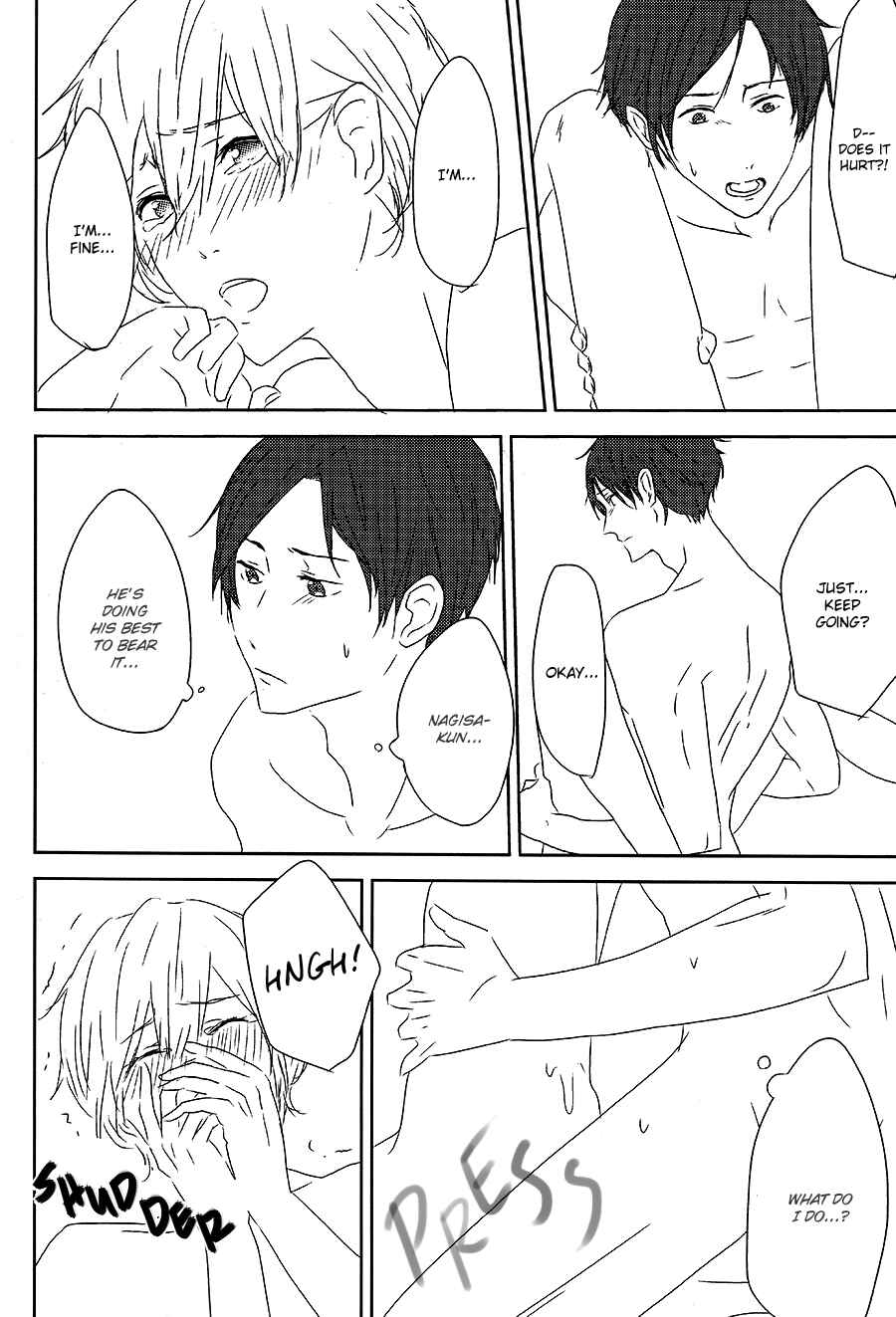 Page 39 Chapter Unknown_b3d0 Free! - Daigakusei ni Narimashita. (Doujinshi)