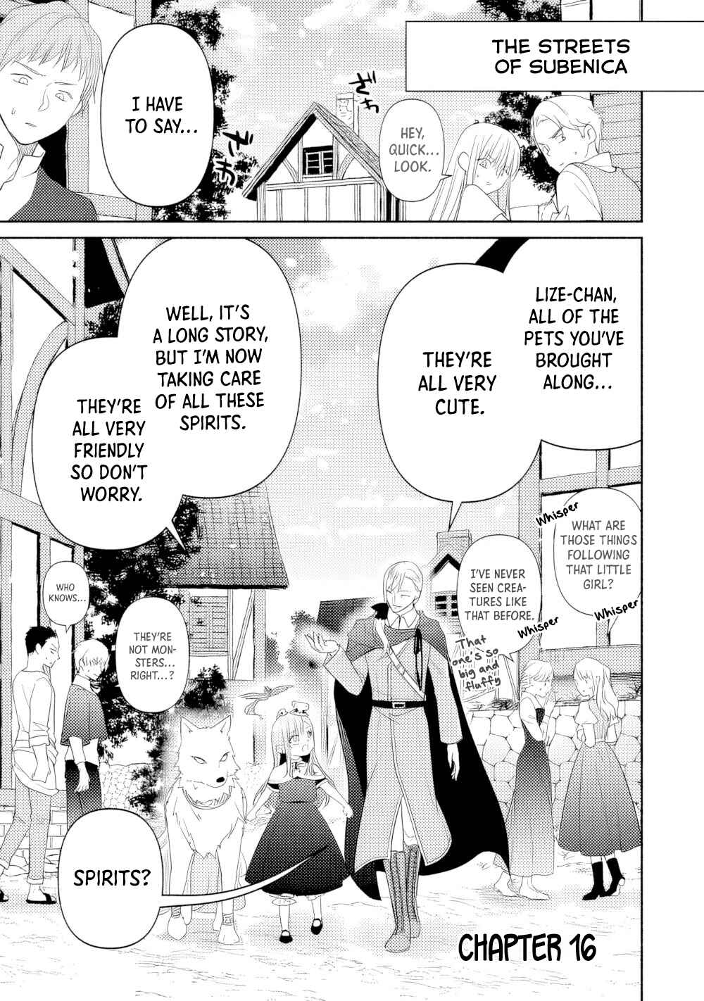 Page 1 Chapter 16 Tensei Youjo.: Shinjuu to Ouji to, Saikyou no Oji-san Youhei-dan no Naka de Ikiru