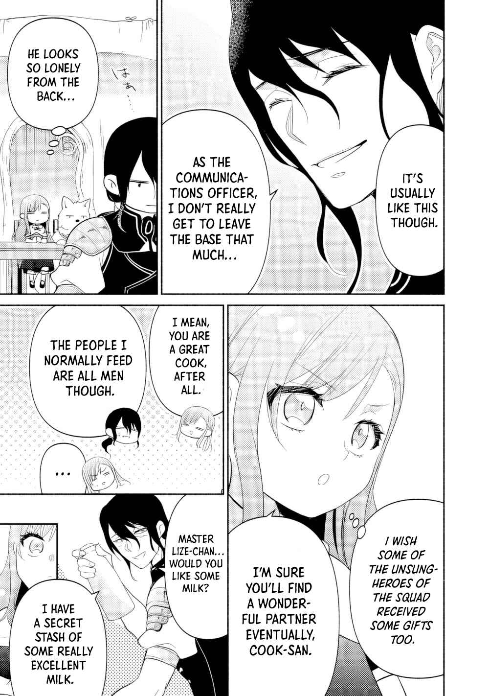 Page 23 Chapter 16 Tensei Youjo.: Shinjuu to Ouji to, Saikyou no Oji-san Youhei-dan no Naka de Ikiru