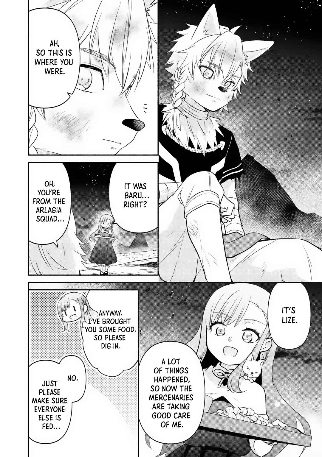 Page 4 Chapter 19 Tensei Youjo.: Shinjuu to Ouji to, Saikyou no Oji-san Youhei-dan no Naka de Ikiru