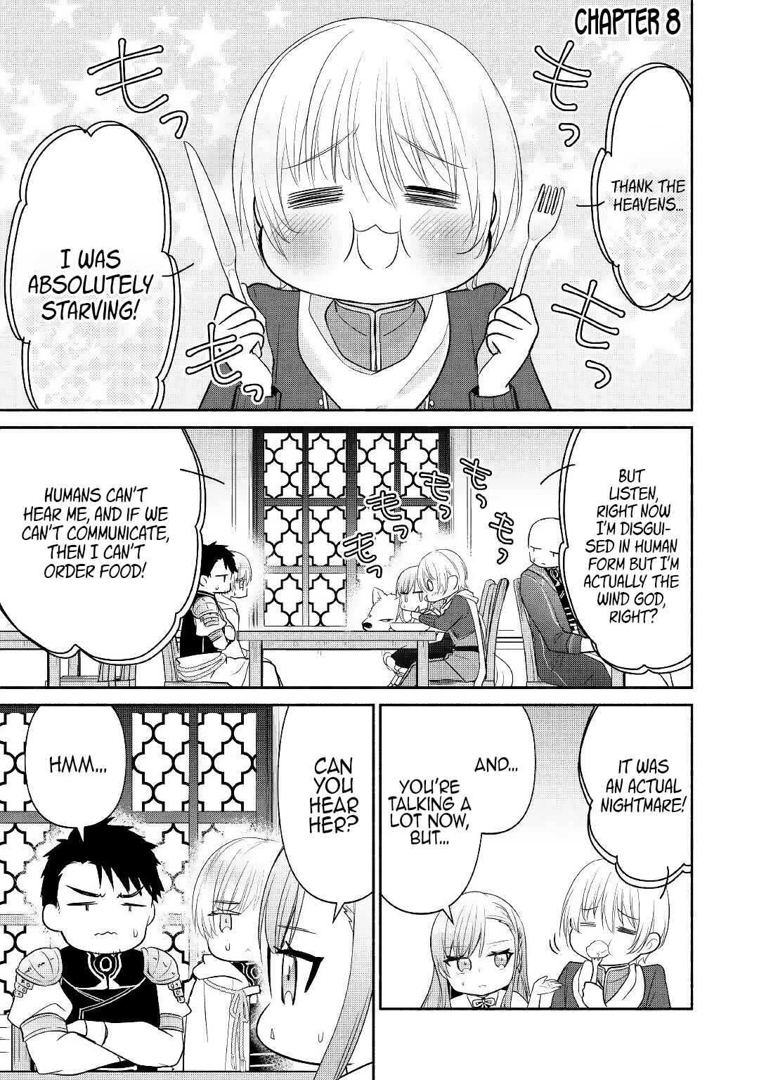 Page 1 Chapter 8 Tensei Youjo.: Shinjuu to Ouji to, Saikyou no Oji-san Youhei-dan no Naka de Ikiru