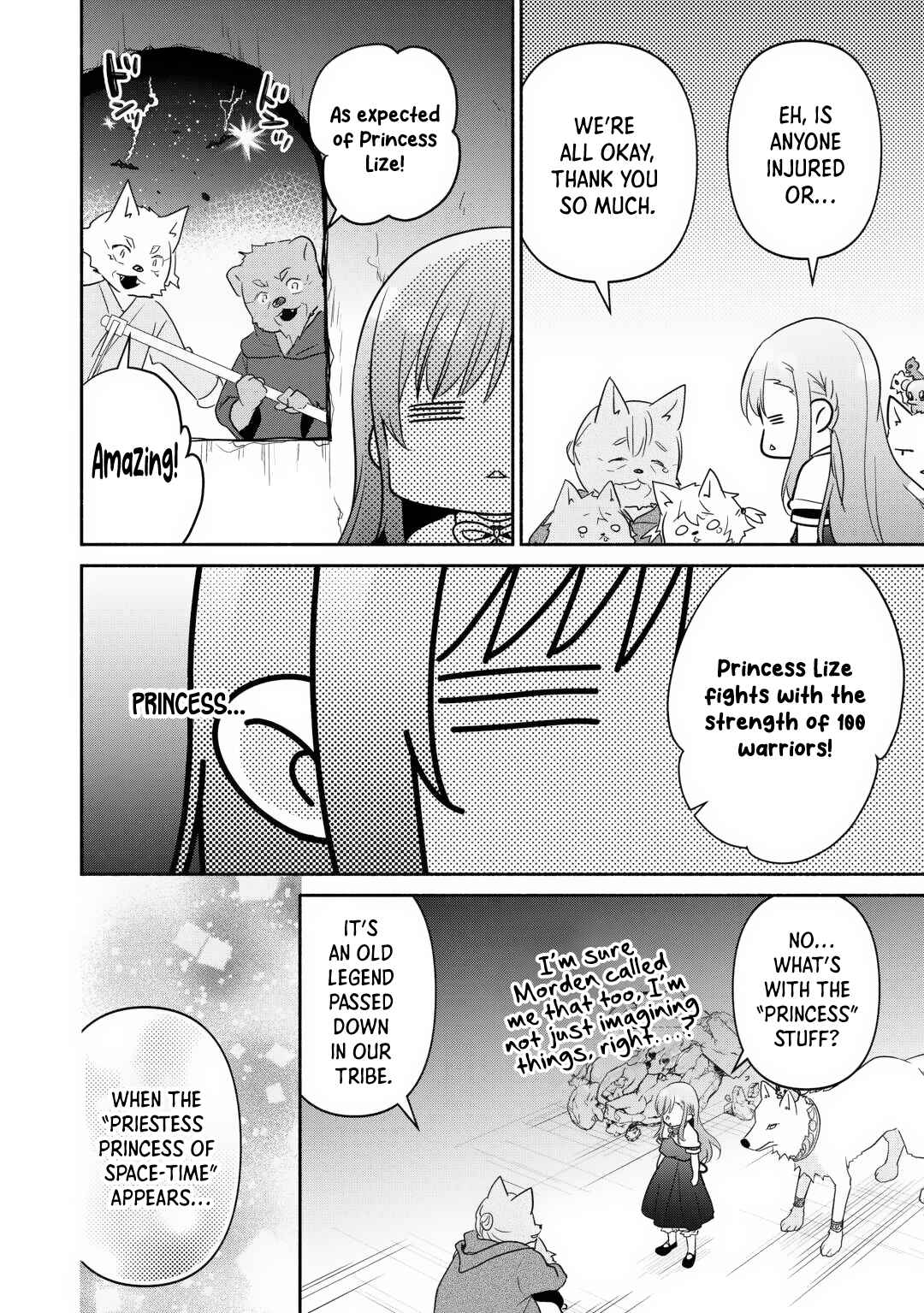 Page 13 Chapter 21 Tensei Youjo.: Shinjuu to Ouji to, Saikyou no Oji-san Youhei-dan no Naka de Ikiru
