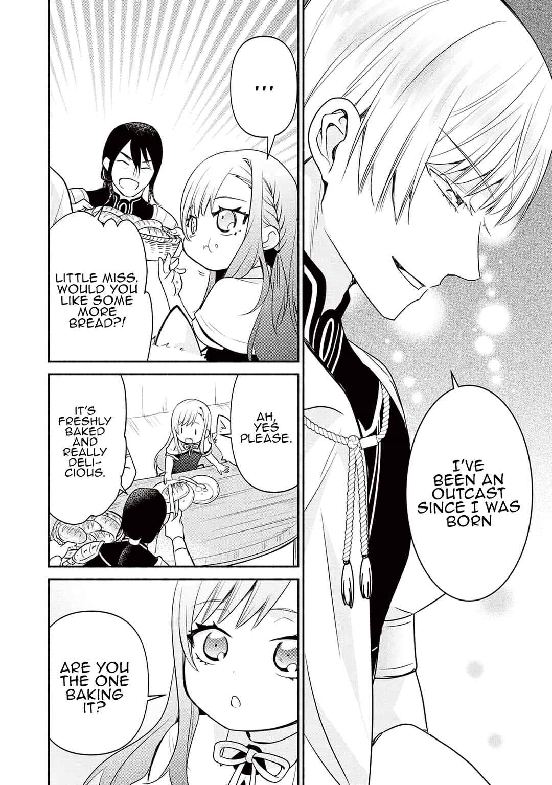 Page 9 Chapter 3 Tensei Youjo.: Shinjuu to Ouji to, Saikyou no Oji-san Youhei-dan no Naka de Ikiru