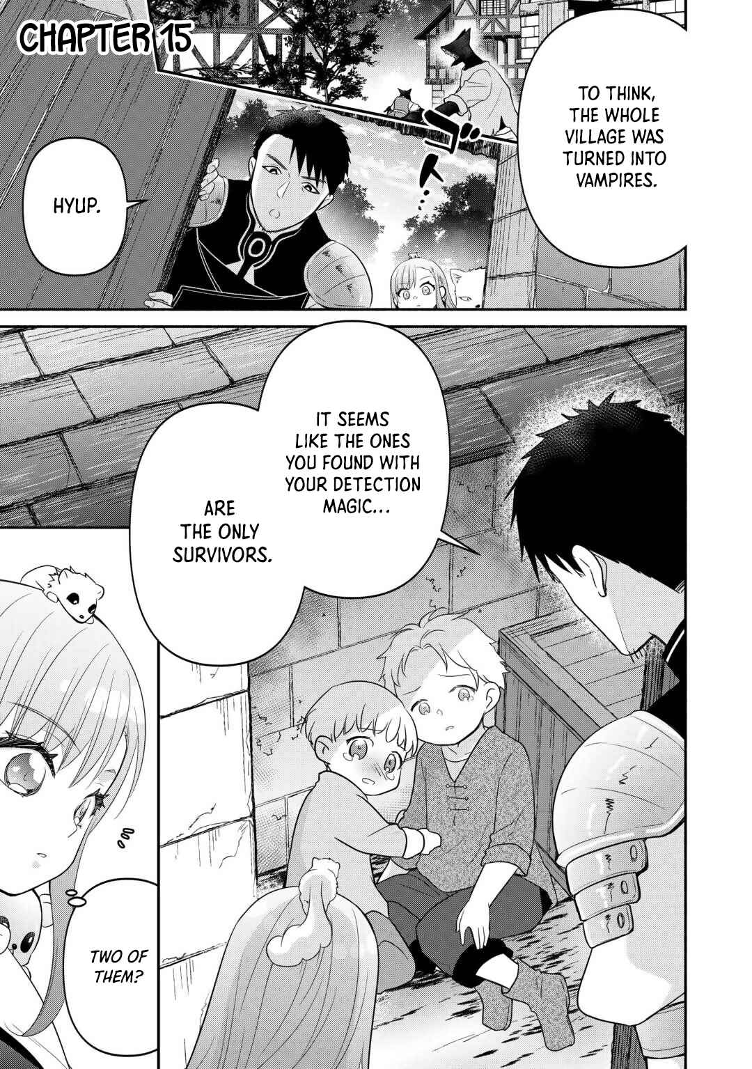 Page 1 Chapter 15 Tensei Youjo.: Shinjuu to Ouji to, Saikyou no Oji-san Youhei-dan no Naka de Ikiru