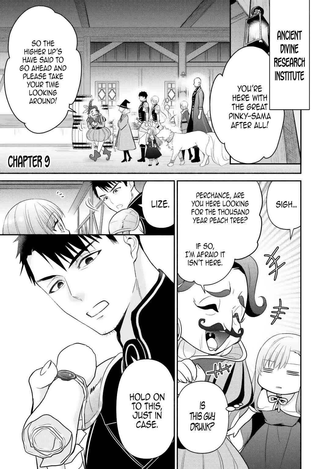 Page 1 Chapter 9 Tensei Youjo.: Shinjuu to Ouji to, Saikyou no Oji-san Youhei-dan no Naka de Ikiru