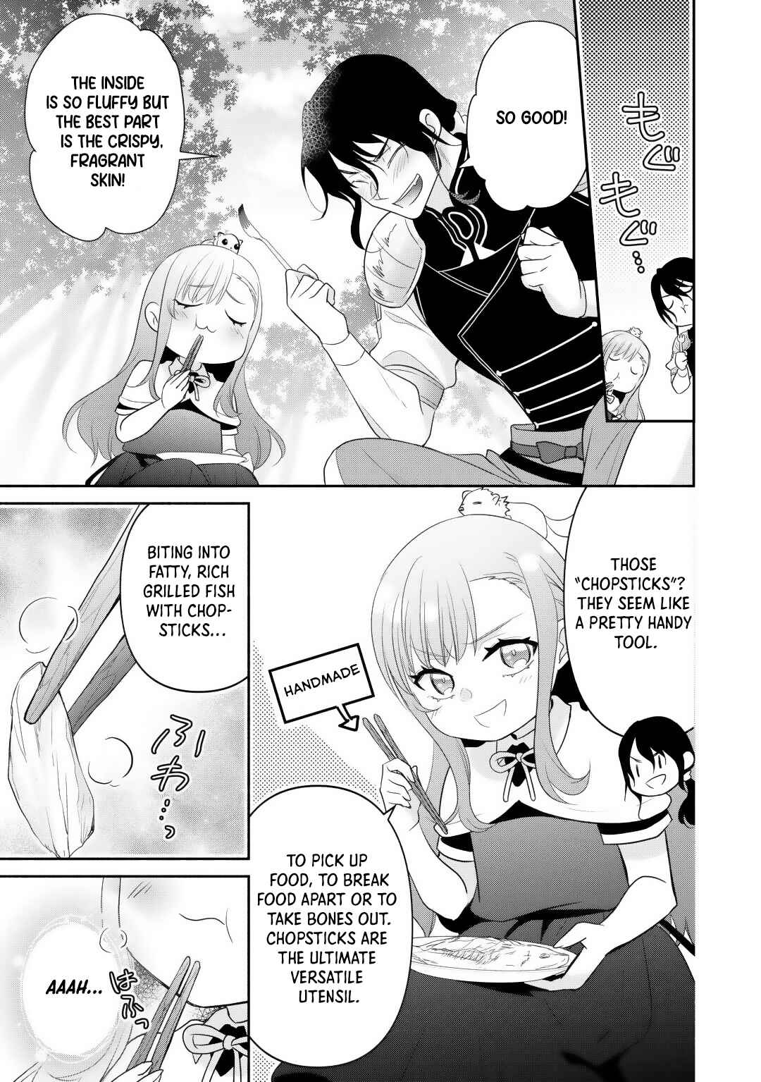 Page 11 Chapter 14 Tensei Youjo.: Shinjuu to Ouji to, Saikyou no Oji-san Youhei-dan no Naka de Ikiru