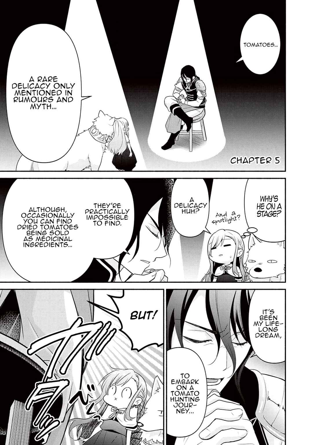 Page 1 Chapter 5 Tensei Youjo.: Shinjuu to Ouji to, Saikyou no Oji-san Youhei-dan no Naka de Ikiru