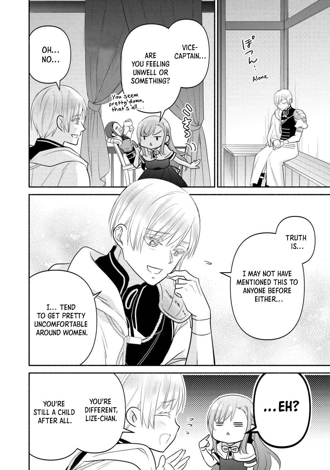 Page 14 Chapter 25 Tensei Youjo.: Shinjuu to Ouji to, Saikyou no Oji-san Youhei-dan no Naka de Ikiru