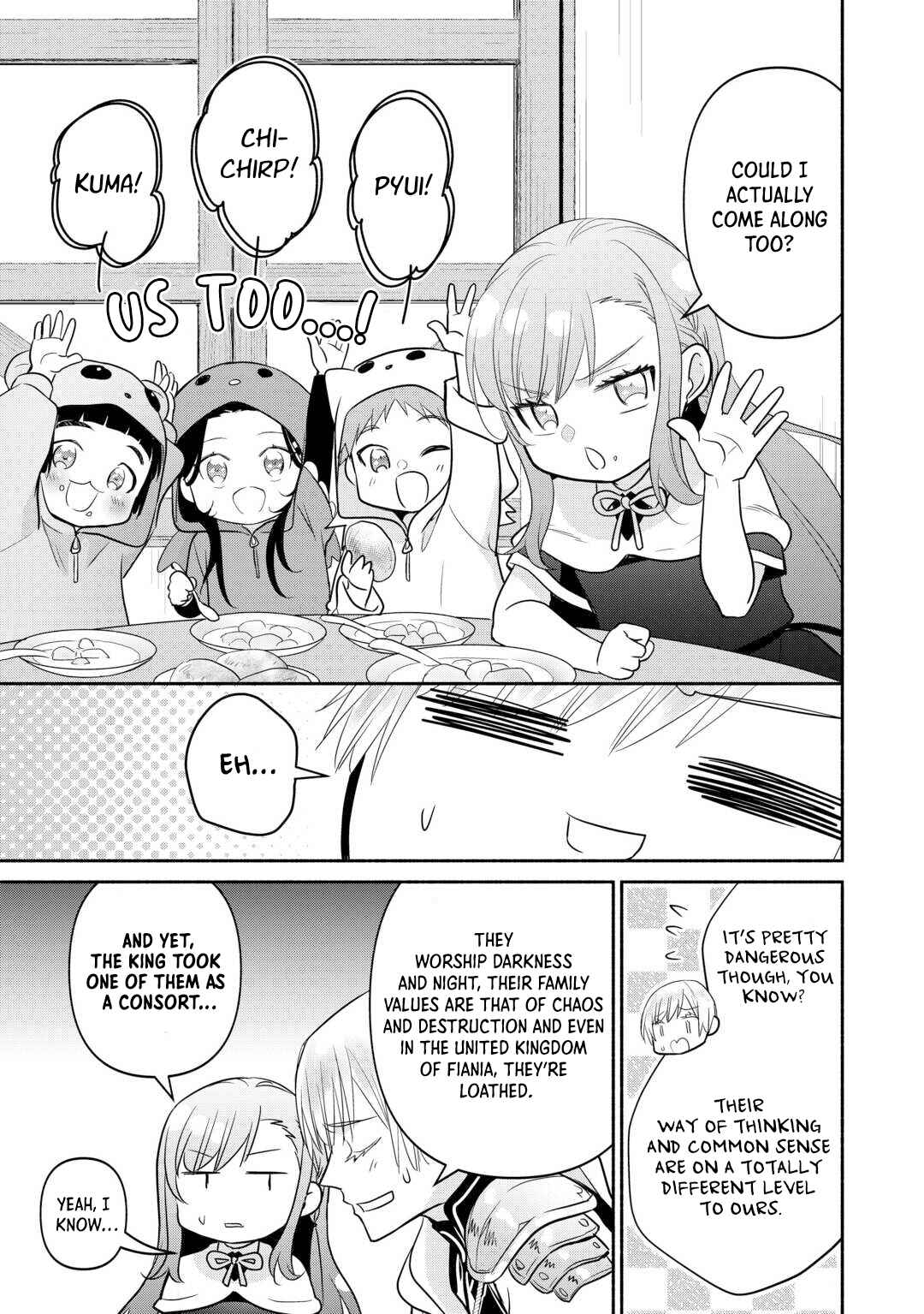 Page 9 Chapter 25 Tensei Youjo.: Shinjuu to Ouji to, Saikyou no Oji-san Youhei-dan no Naka de Ikiru