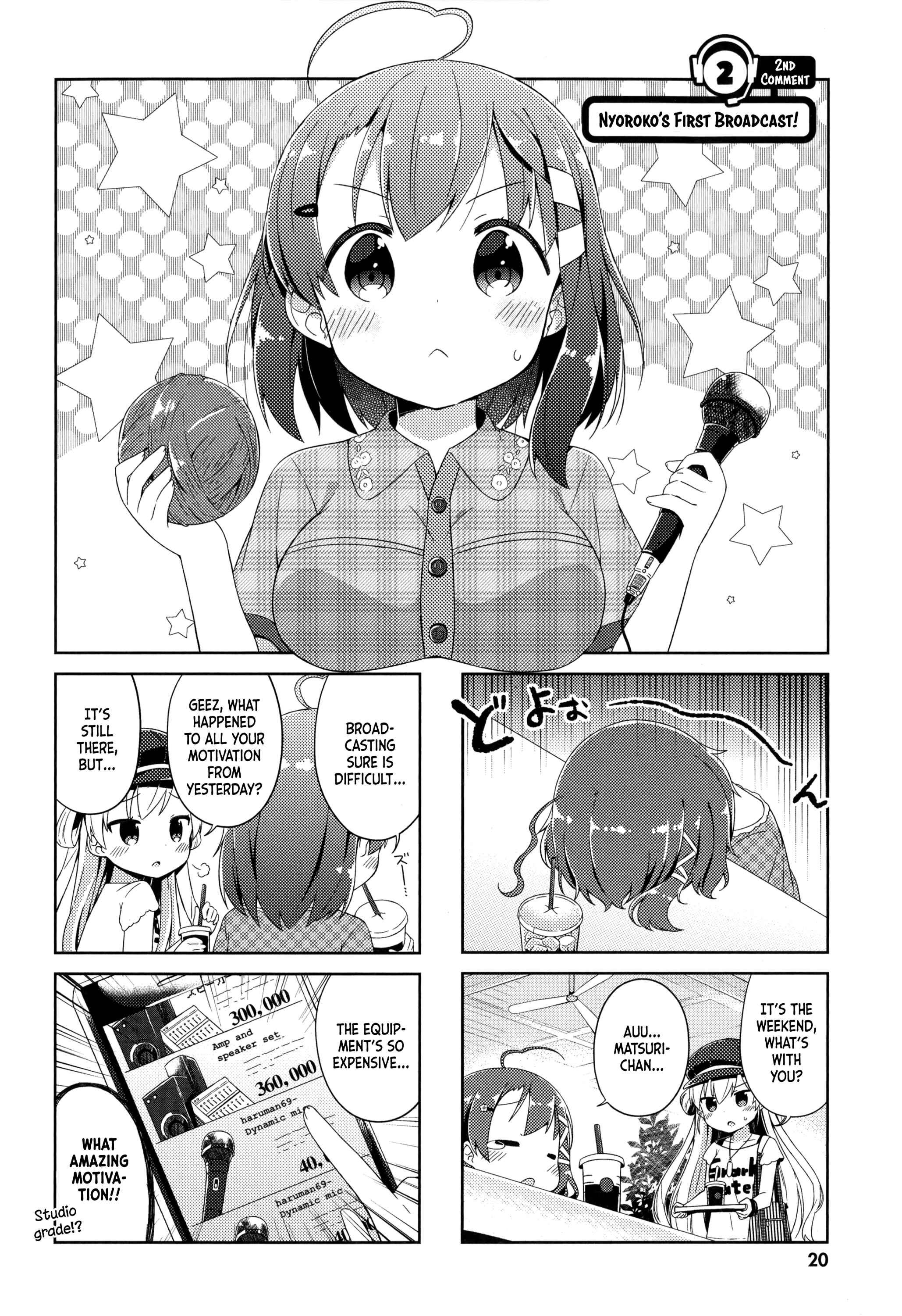 Page 2 Chapter 2 Nyorokos Live Broadcasting!