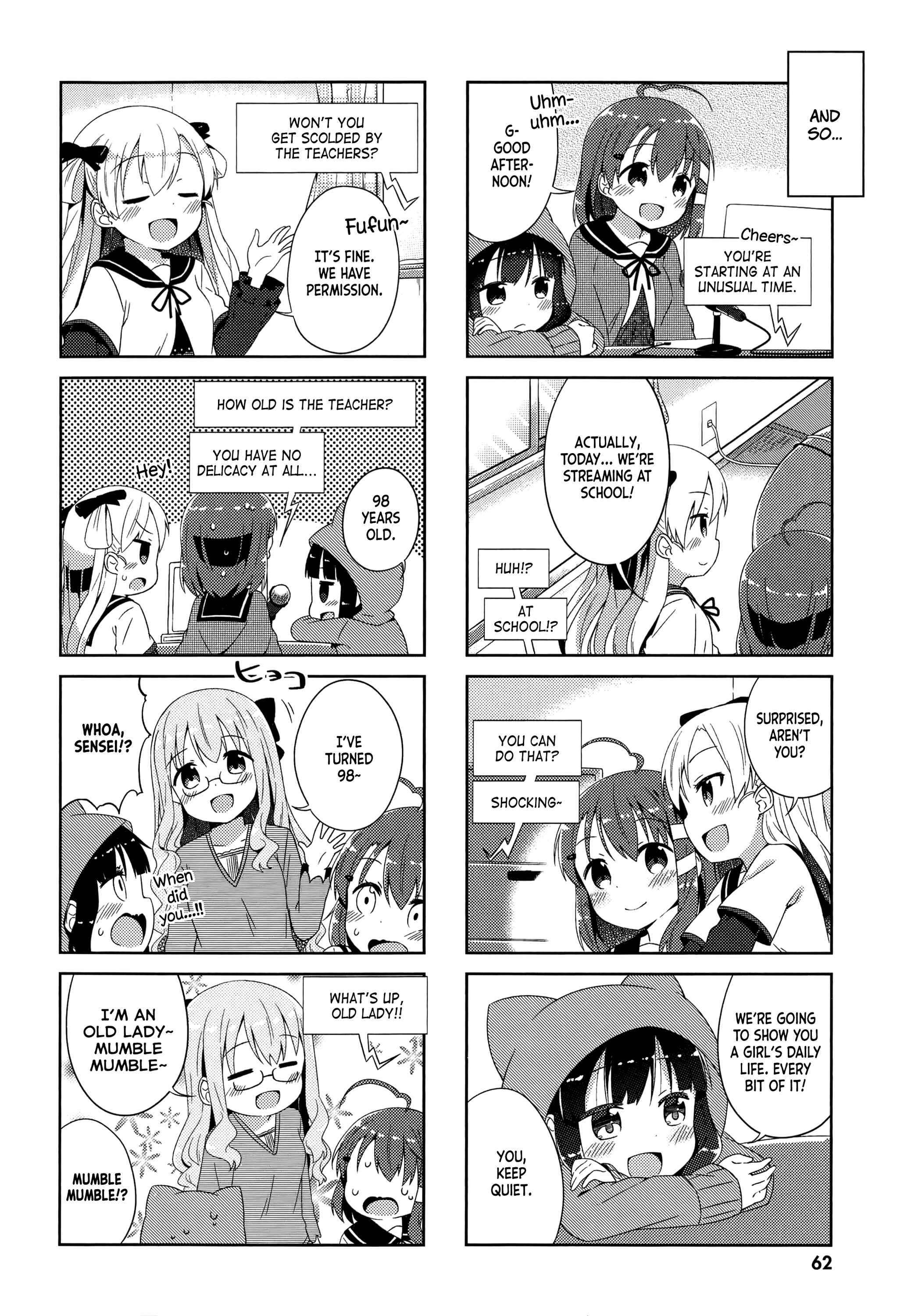 Page 8 Chapter 5 Nyorokos Live Broadcasting!
