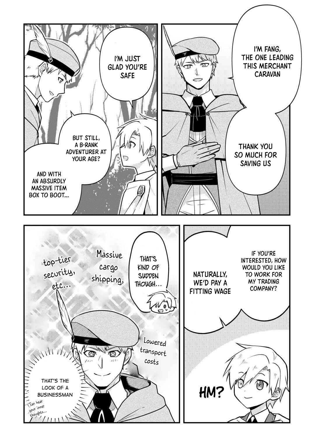Page 12 Chapter 7 Kizokuka Sannan no Nariagari Life - Umarete Sugu ni Jingai Nintei Sareta Shounen wa Isekai wo Mankitsu Suru