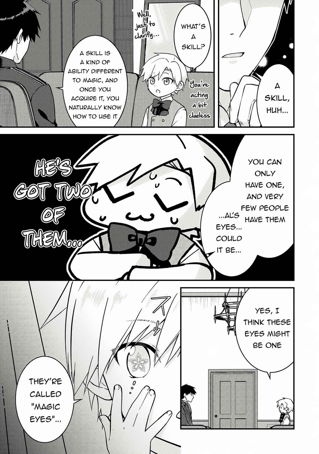 Page 14 Chapter 3 Kizokuka Sannan no Nariagari Life - Umarete Sugu ni Jingai Nintei Sareta Shounen wa Isekai wo Mankitsu Suru