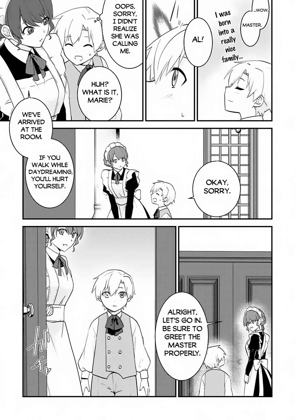 Page 15 Chapter 1 Kizokuka Sannan no Nariagari Life - Umarete Sugu ni Jingai Nintei Sareta Shounen wa Isekai wo Mankitsu Suru