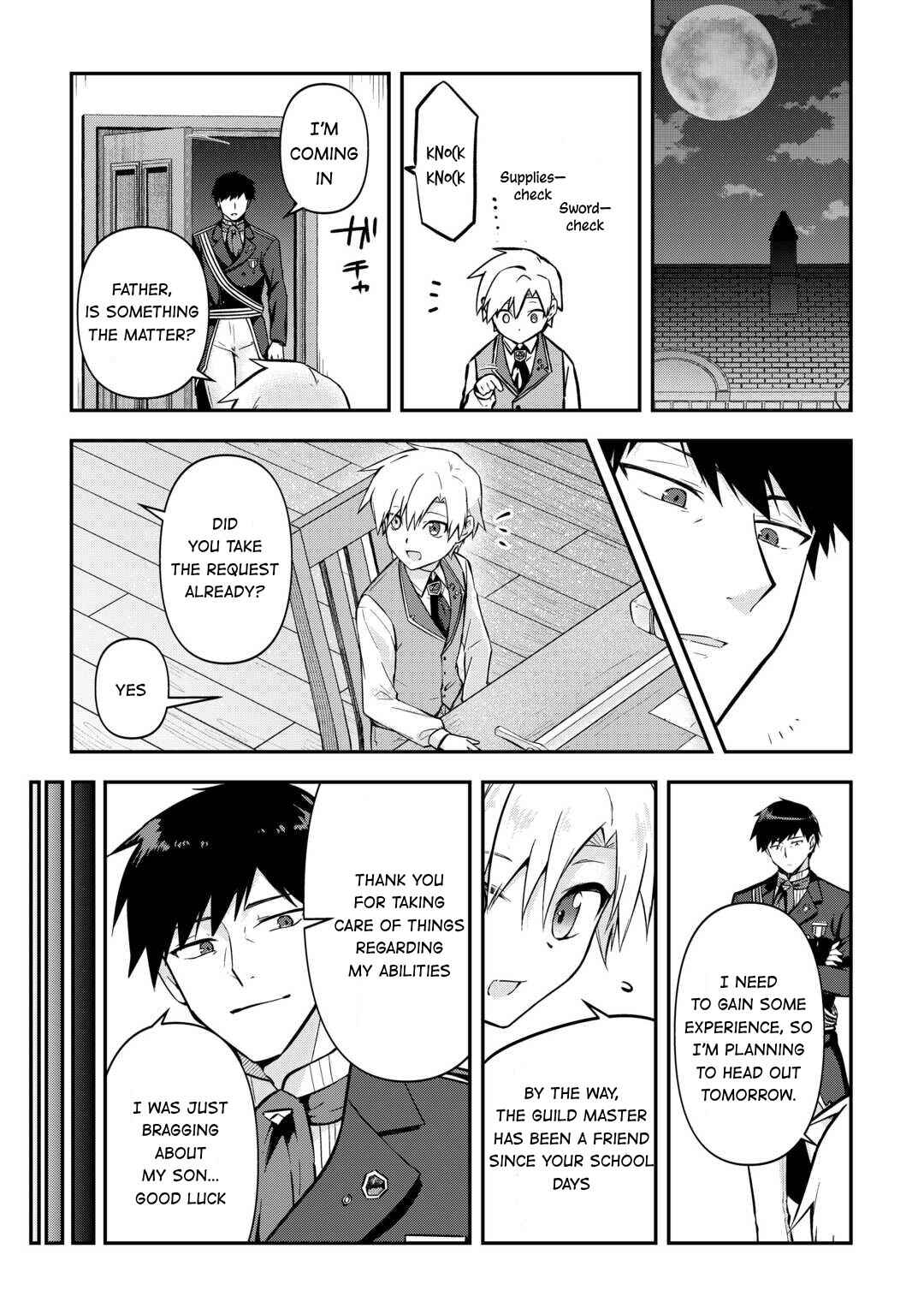 Page 19 Chapter 5 Kizokuka Sannan no Nariagari Life - Umarete Sugu ni Jingai Nintei Sareta Shounen wa Isekai wo Mankitsu Suru