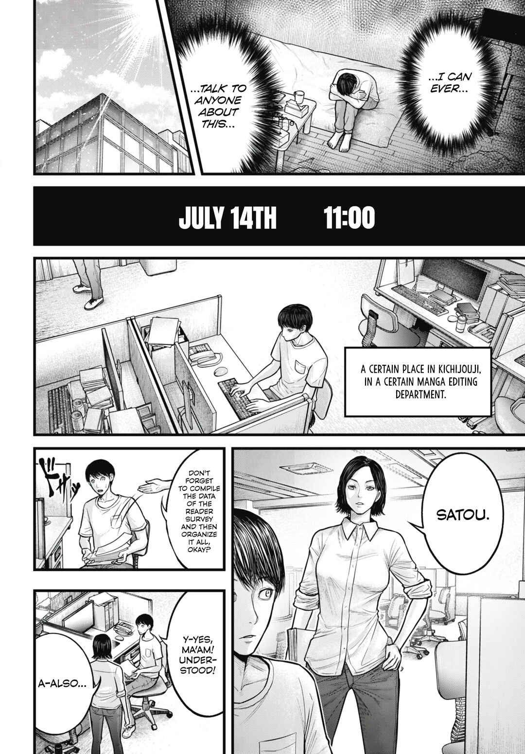 Page 8 Chapter 1 Magical Girl Yamada: The Record of a Manga Editor