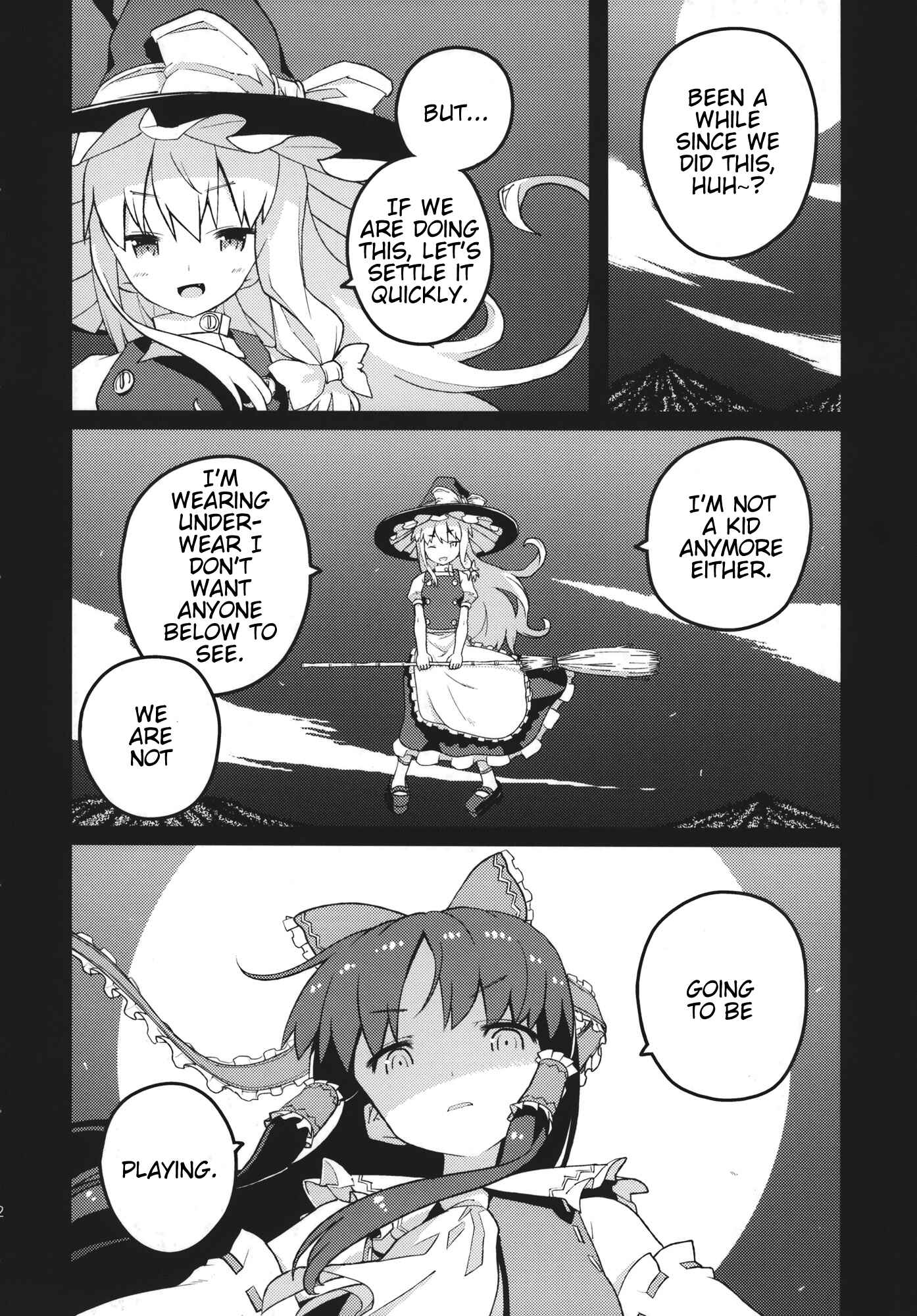 Page 11 Chapter Unknown_d854 Touhou - One Day of One Season the Hakurei Shrine Maiden Died (Doujinshi)
