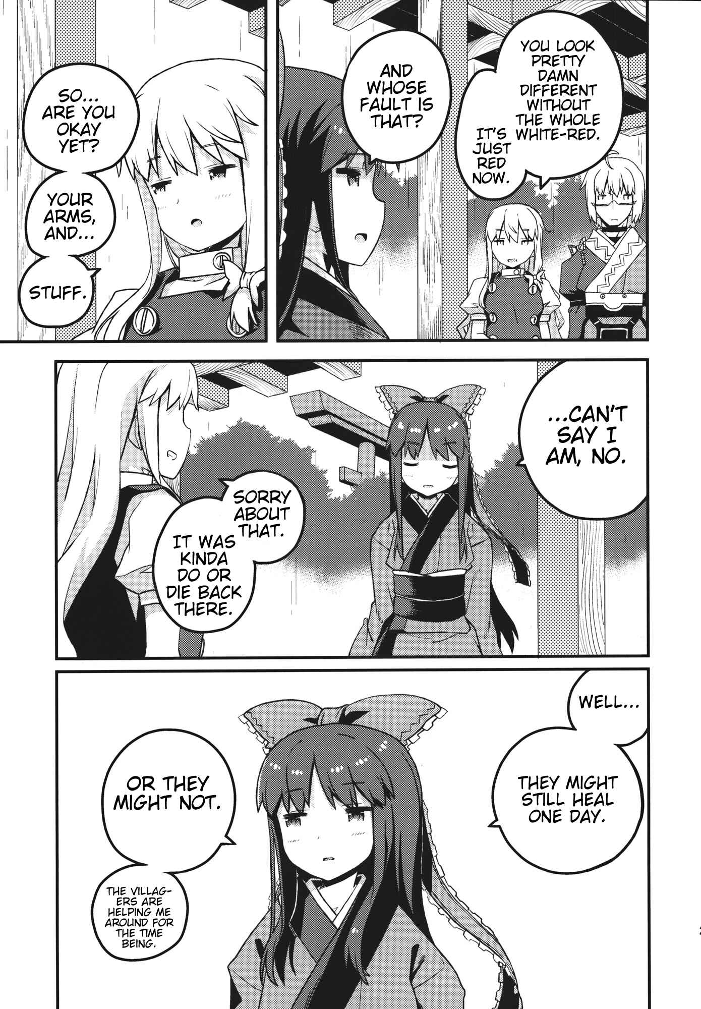 Page 26 Chapter Unknown_d854 Touhou - One Day of One Season the Hakurei Shrine Maiden Died (Doujinshi)