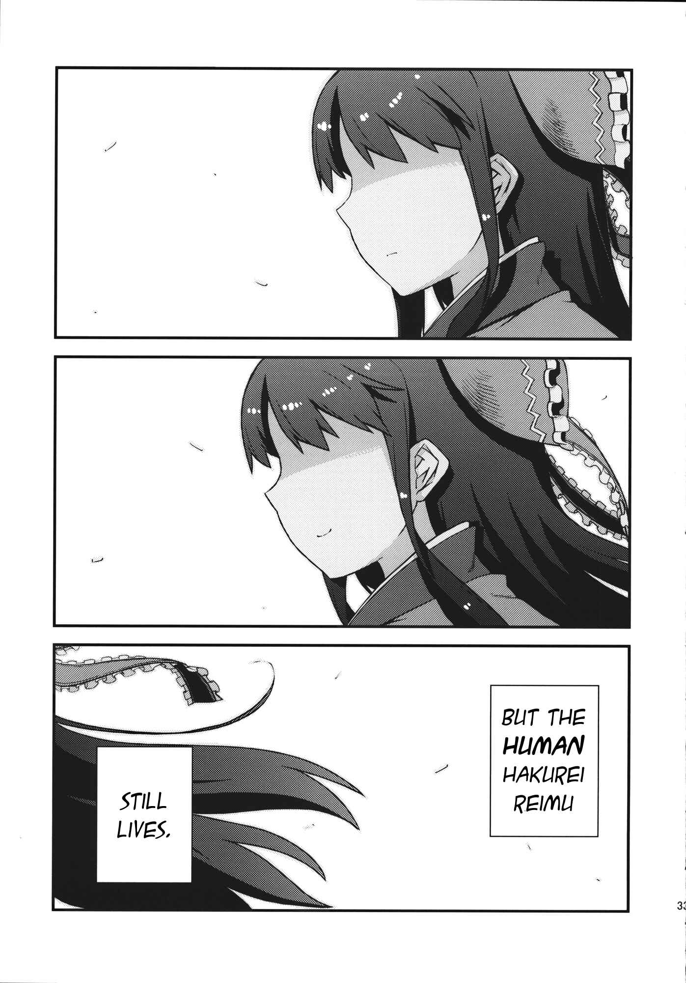 Page 32 Chapter Unknown_d854 Touhou - One Day of One Season the Hakurei Shrine Maiden Died (Doujinshi)