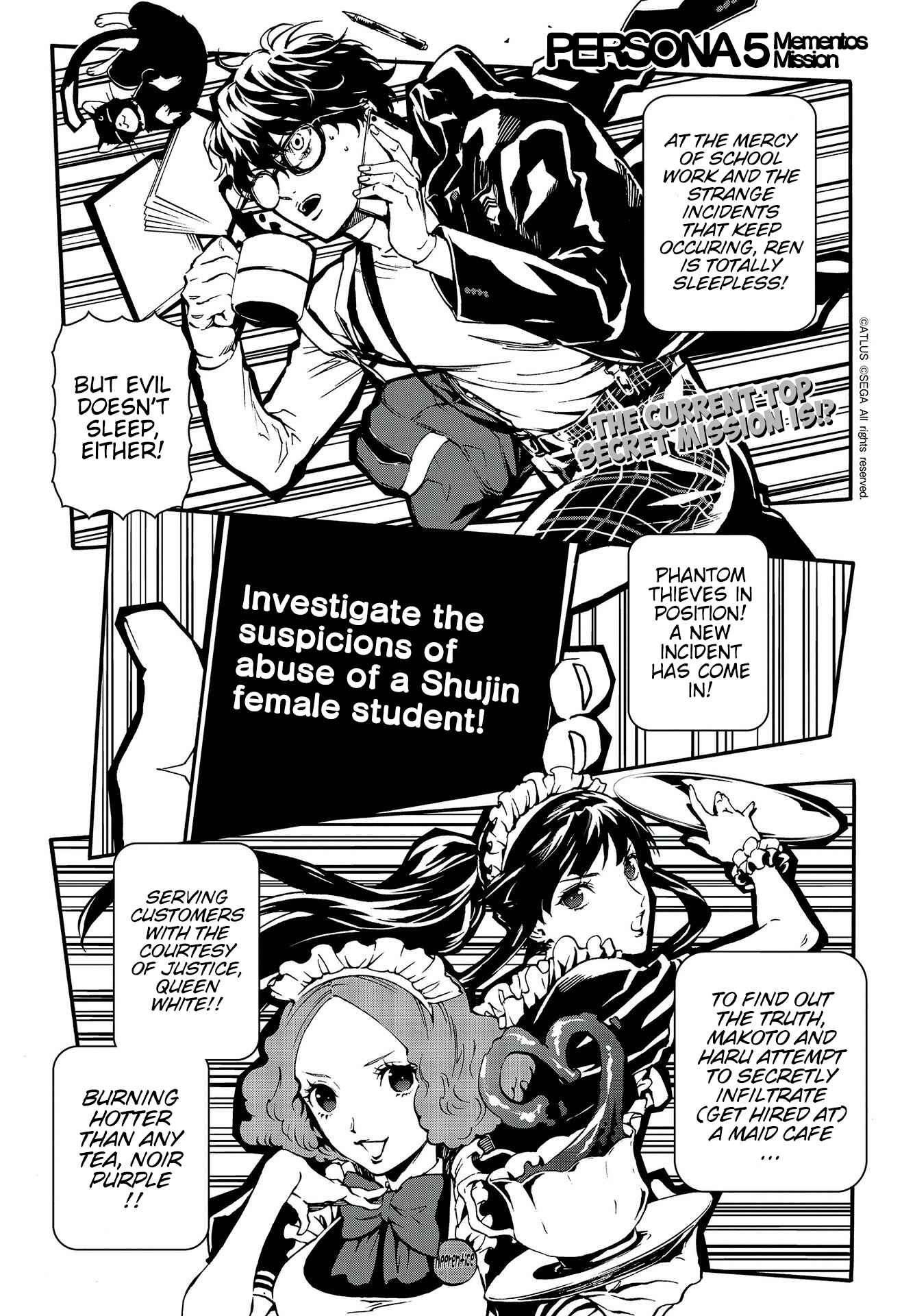Page 1 Chapter 6 Persona 5: Mementos Mission
