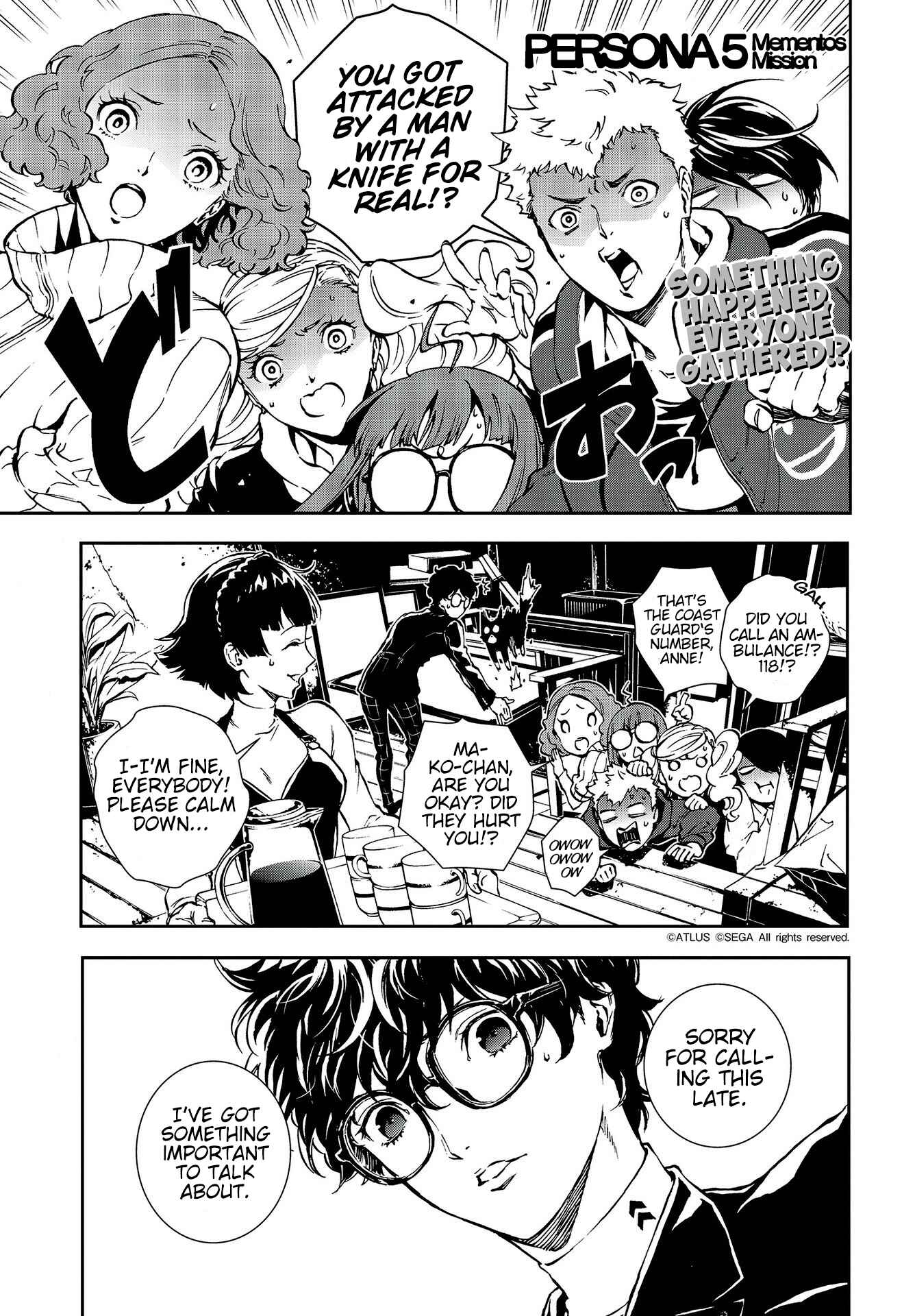 Page 1 Chapter 11 Persona 5: Mementos Mission