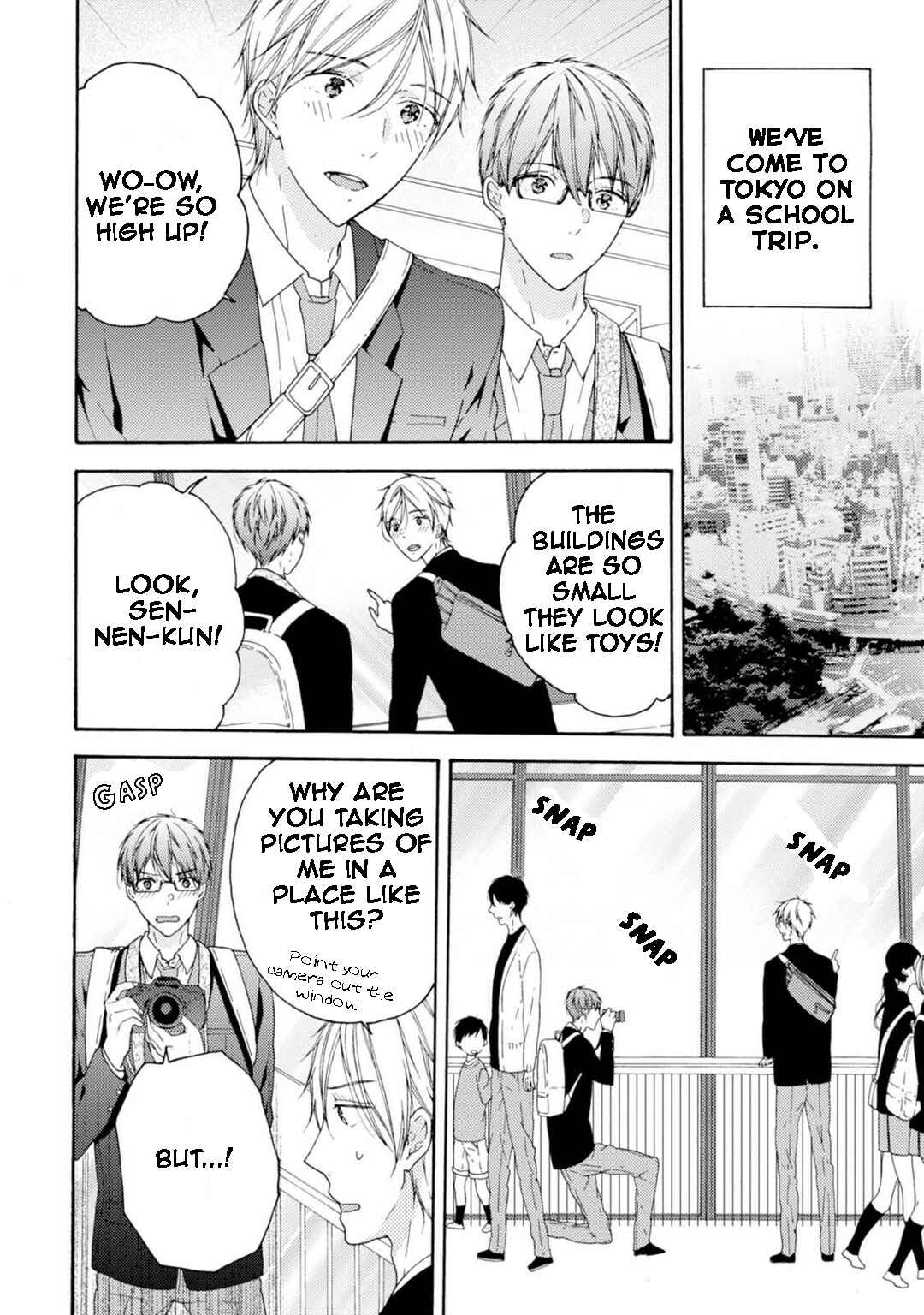 Page 3 Chapter 4 Sekai no Oto ga Shinai