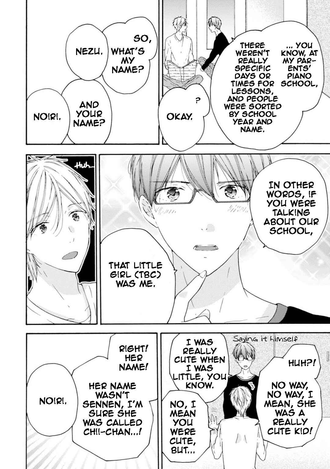 Page 47 Chapter 4 Sekai no Oto ga Shinai