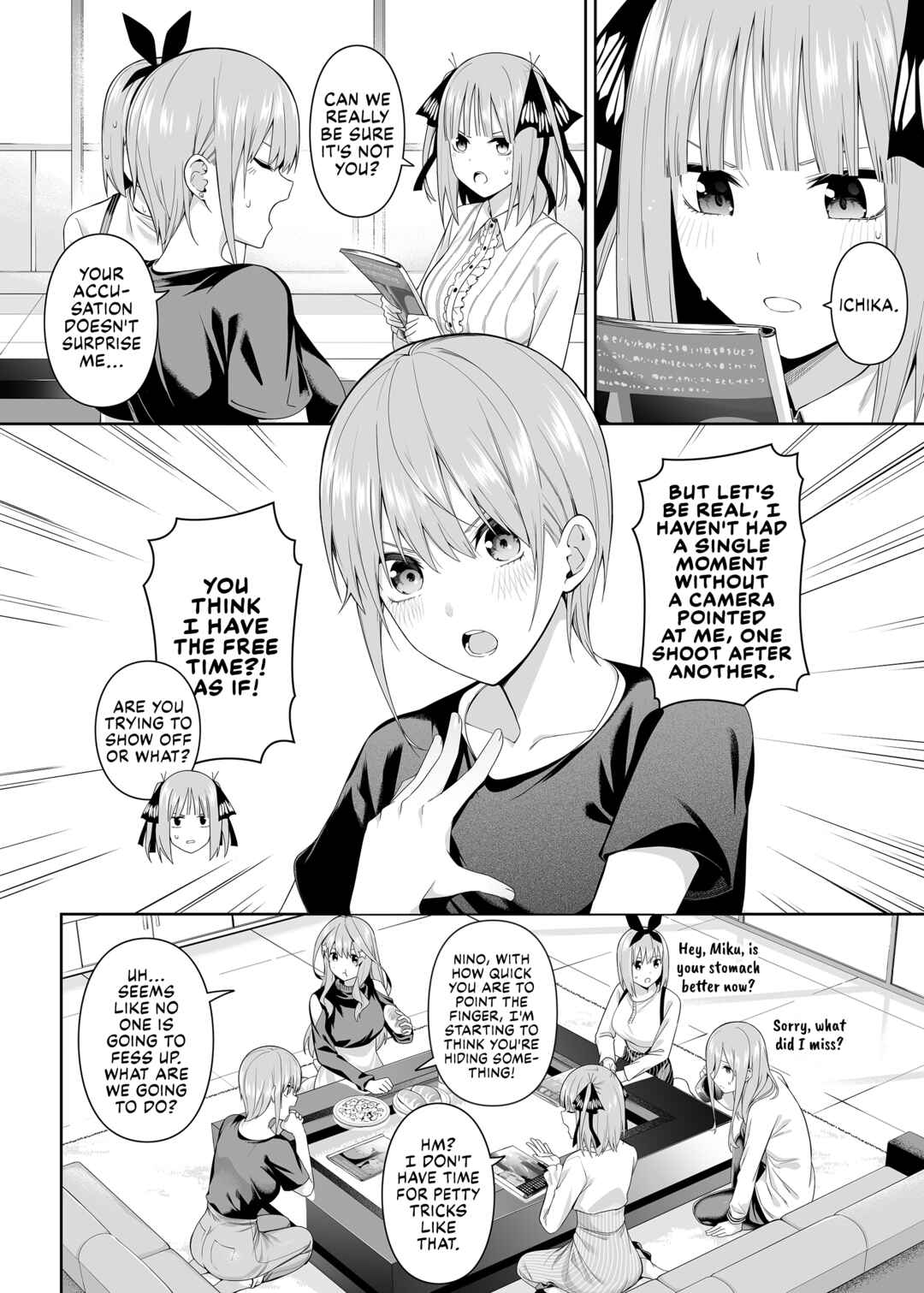 Page 4 Chapter Unknown_a550 The Quintessential Quintuplets - A Fifth of Romance (Doujinshi)