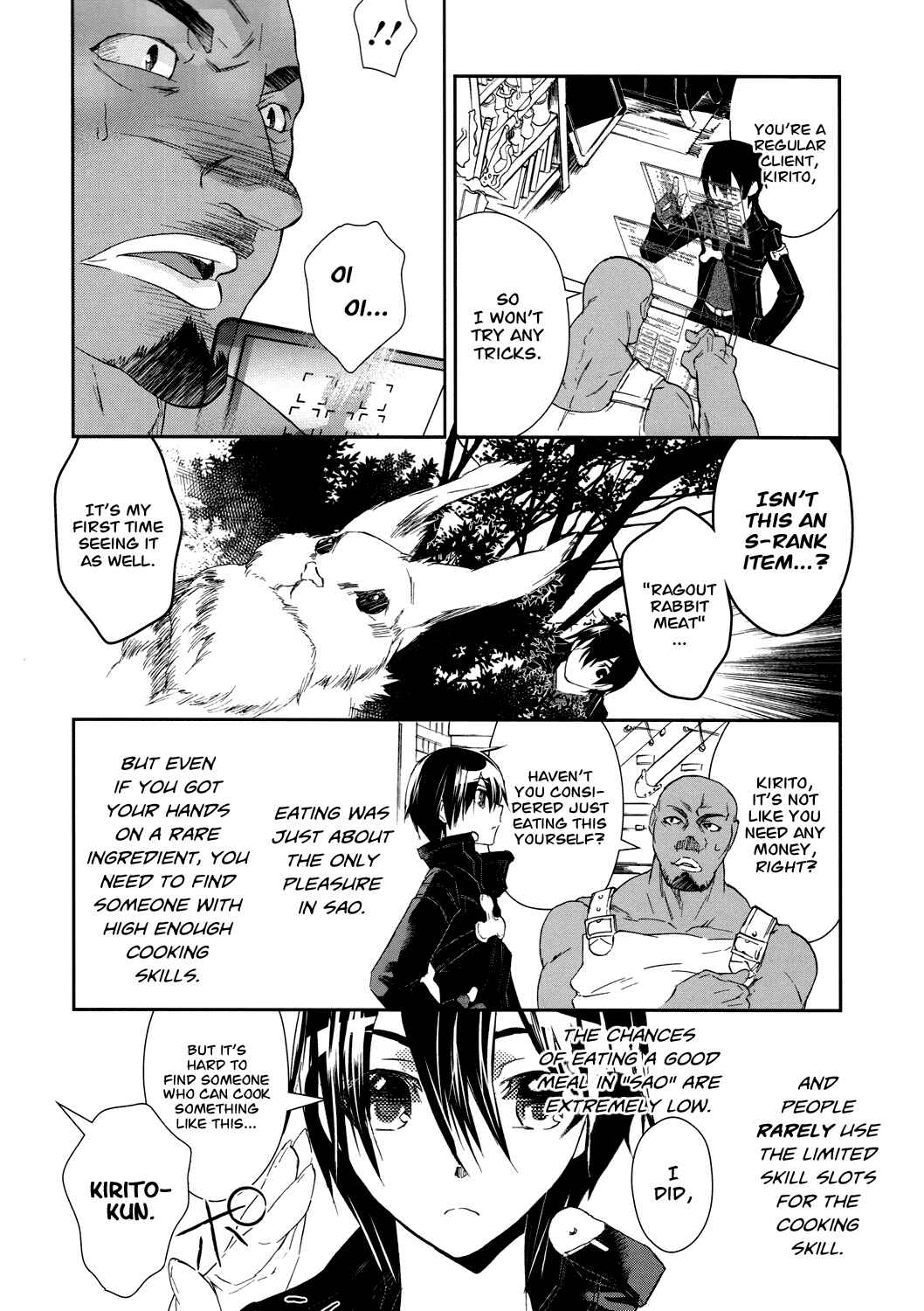 Page 6 Chapter 3 Sword Art Online: Aincrad