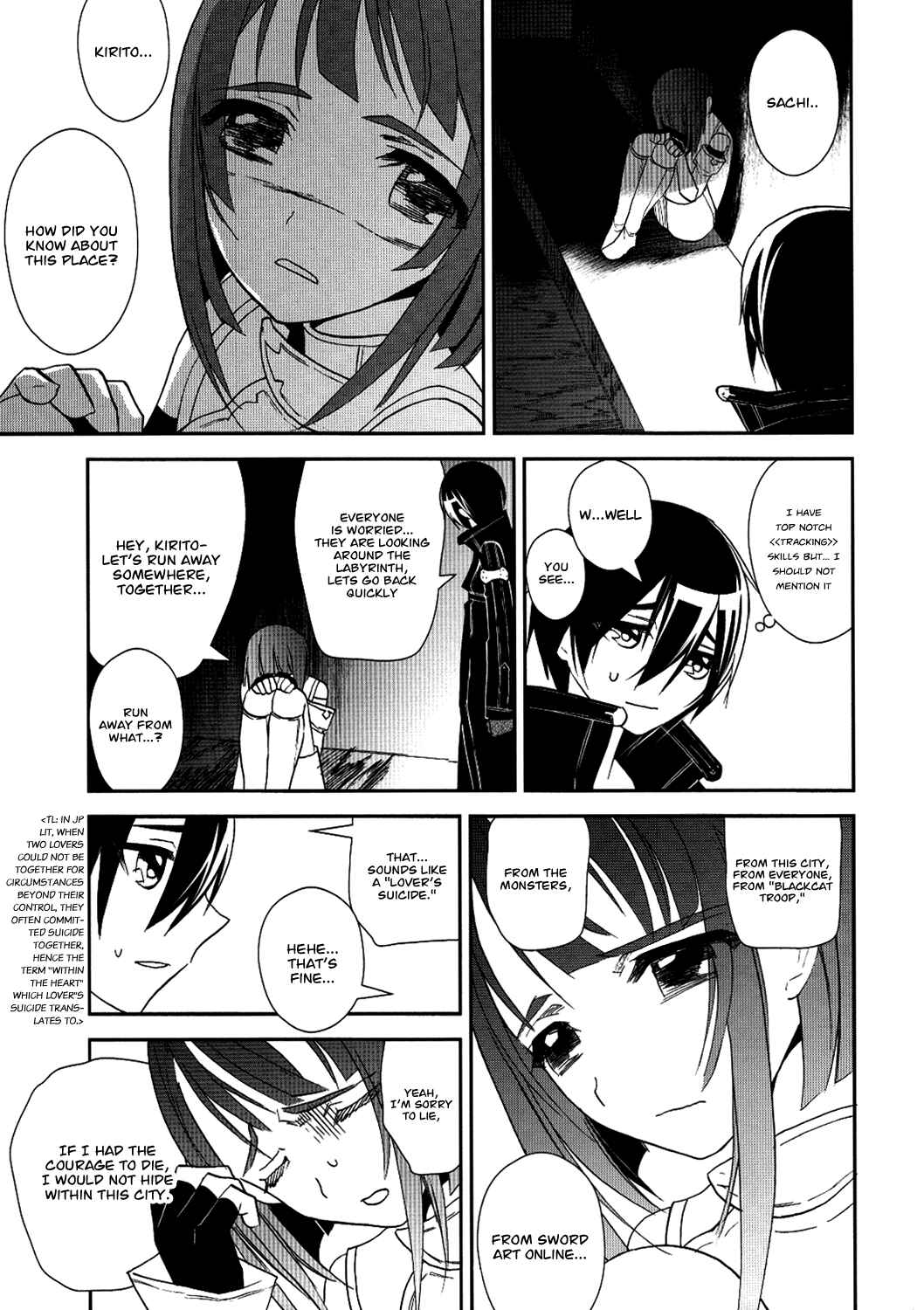 Page 7 Chapter 8 Sword Art Online: Aincrad