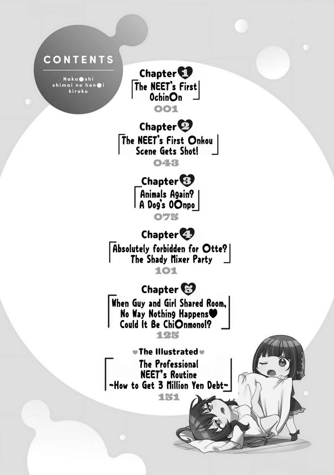 Page 4 Chapter 1 Naka●shi Shimai no Hen●i Kiroku